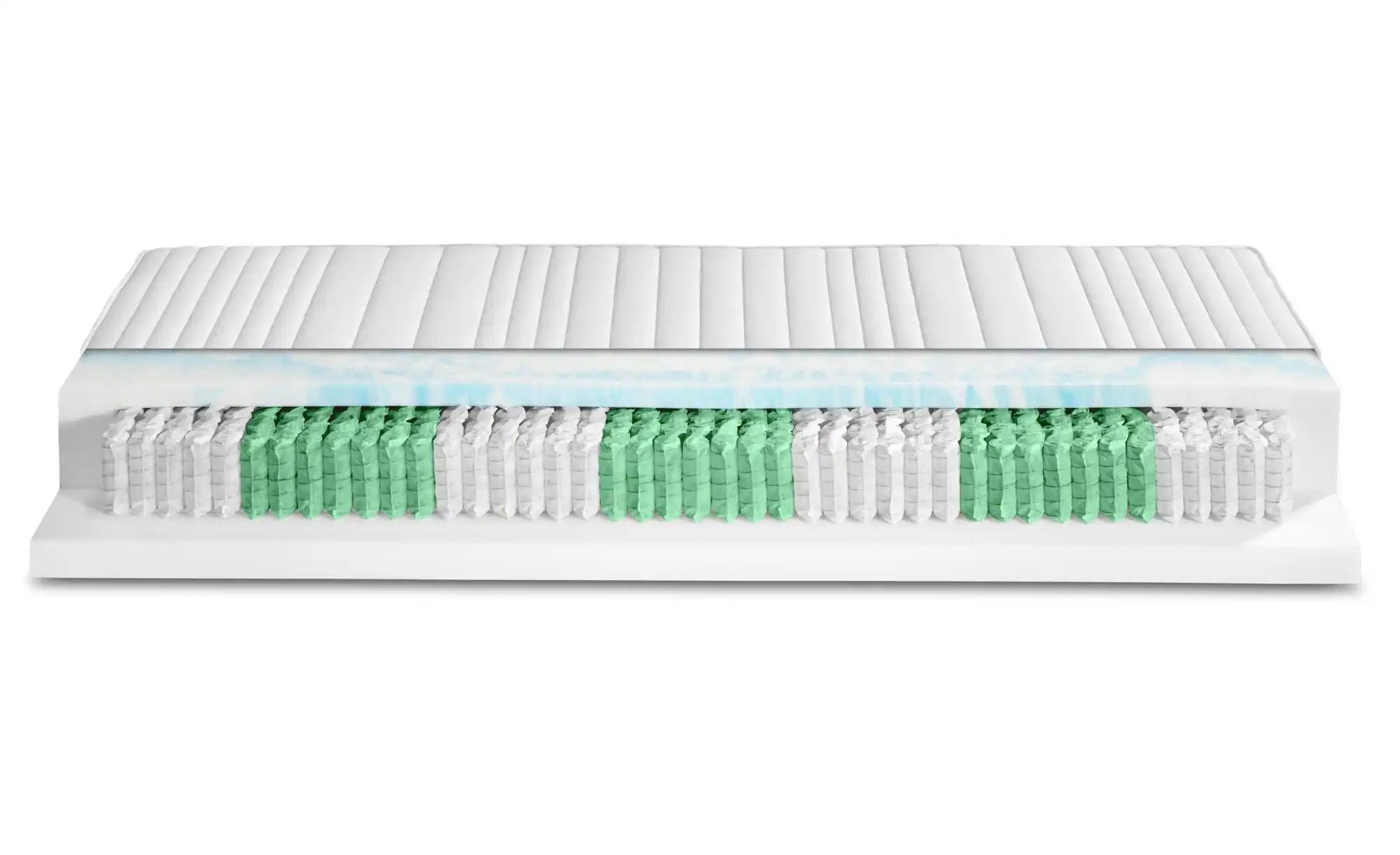 7-Zonen-TTFK-Matratze  Trendline1000Gel ¦ weiß ¦ Maße (cm): B: 80 H: 25 Mat günstig online kaufen