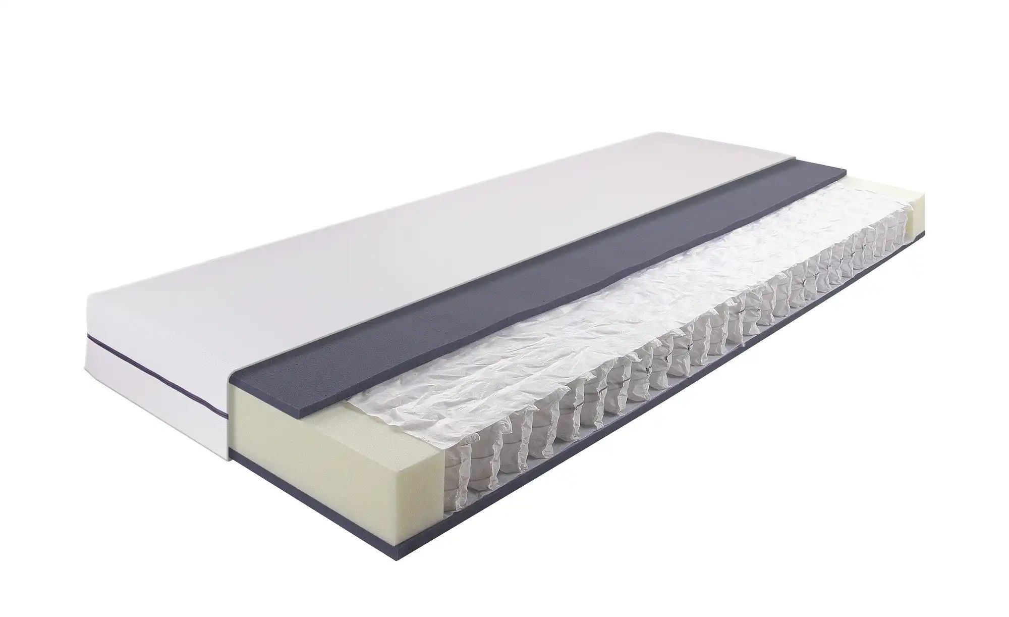 Breckle 7-Zonen Tonnentaschenfederkern-Matratze  Flex Air TTFK ¦ weiß ¦ Maß günstig online kaufen