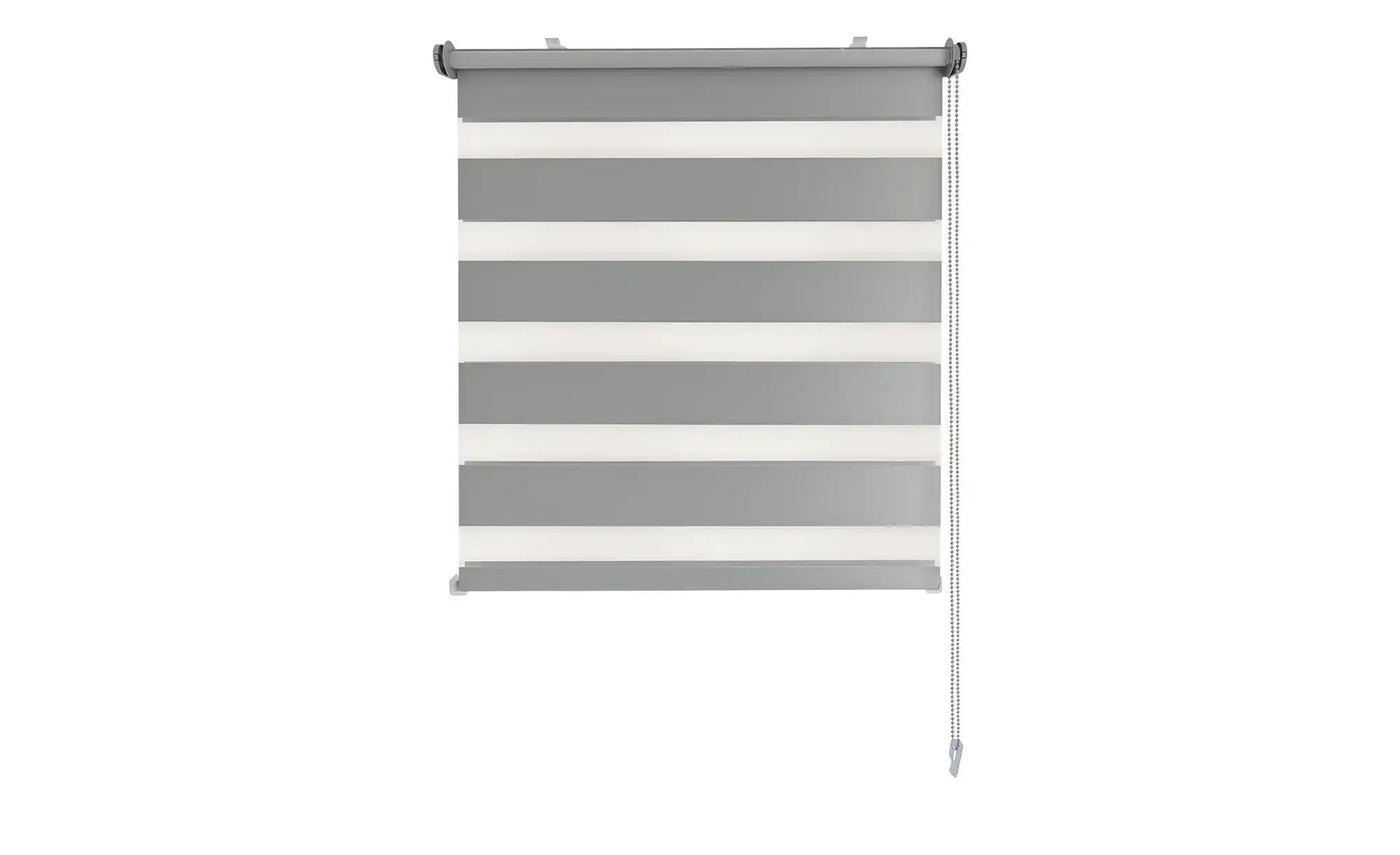 como Seitenzugrollo  D&N Duorollo Blackout ¦ grau ¦ Synthetische Materialie günstig online kaufen