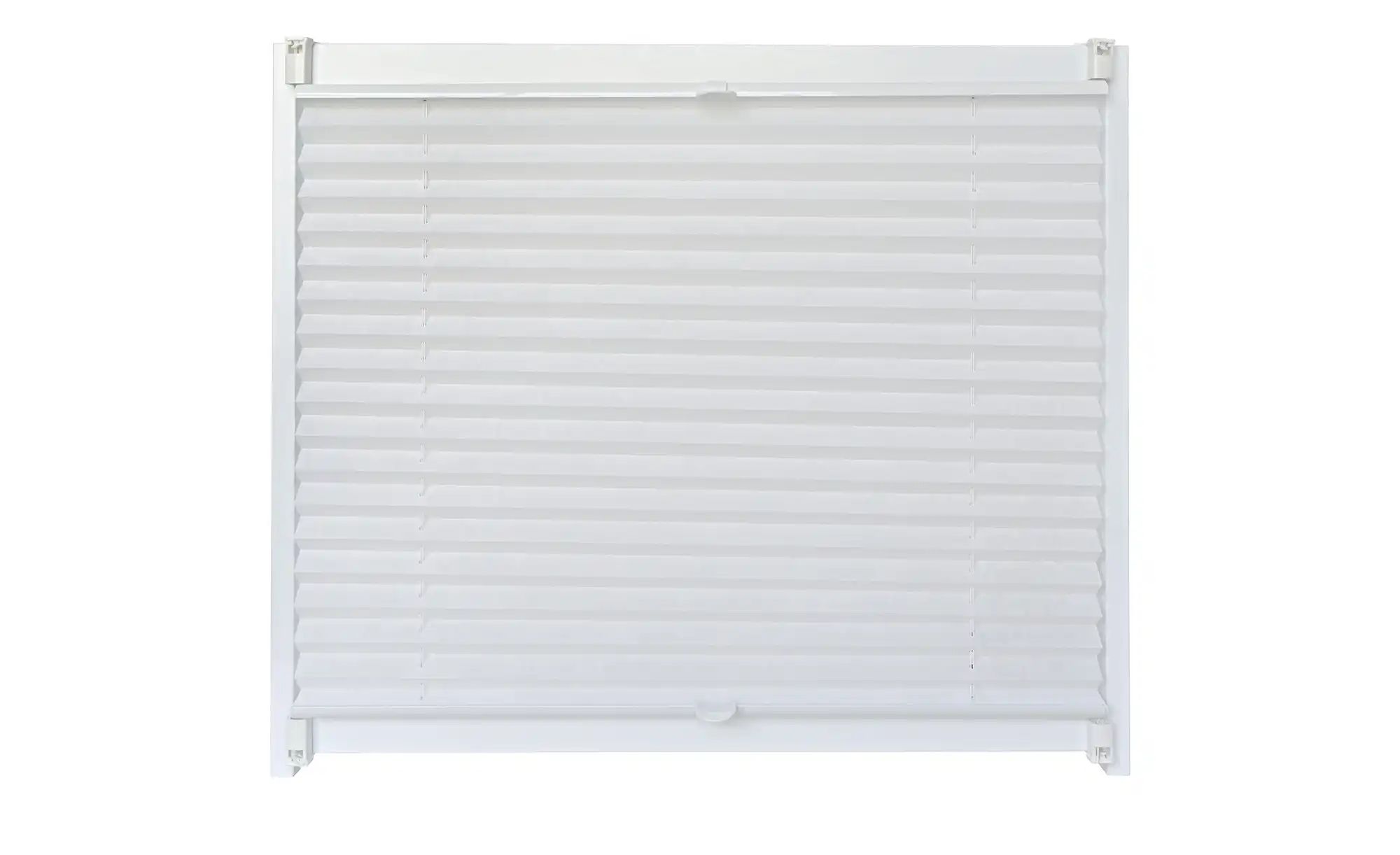 Thumbnail - como Plissee  Uni ¦ weiß ¦ Synthetische Materialien ¦ Maße (cm): B: 70 Gardinen & Rollos > Rollos & Jalousien > Plissees...