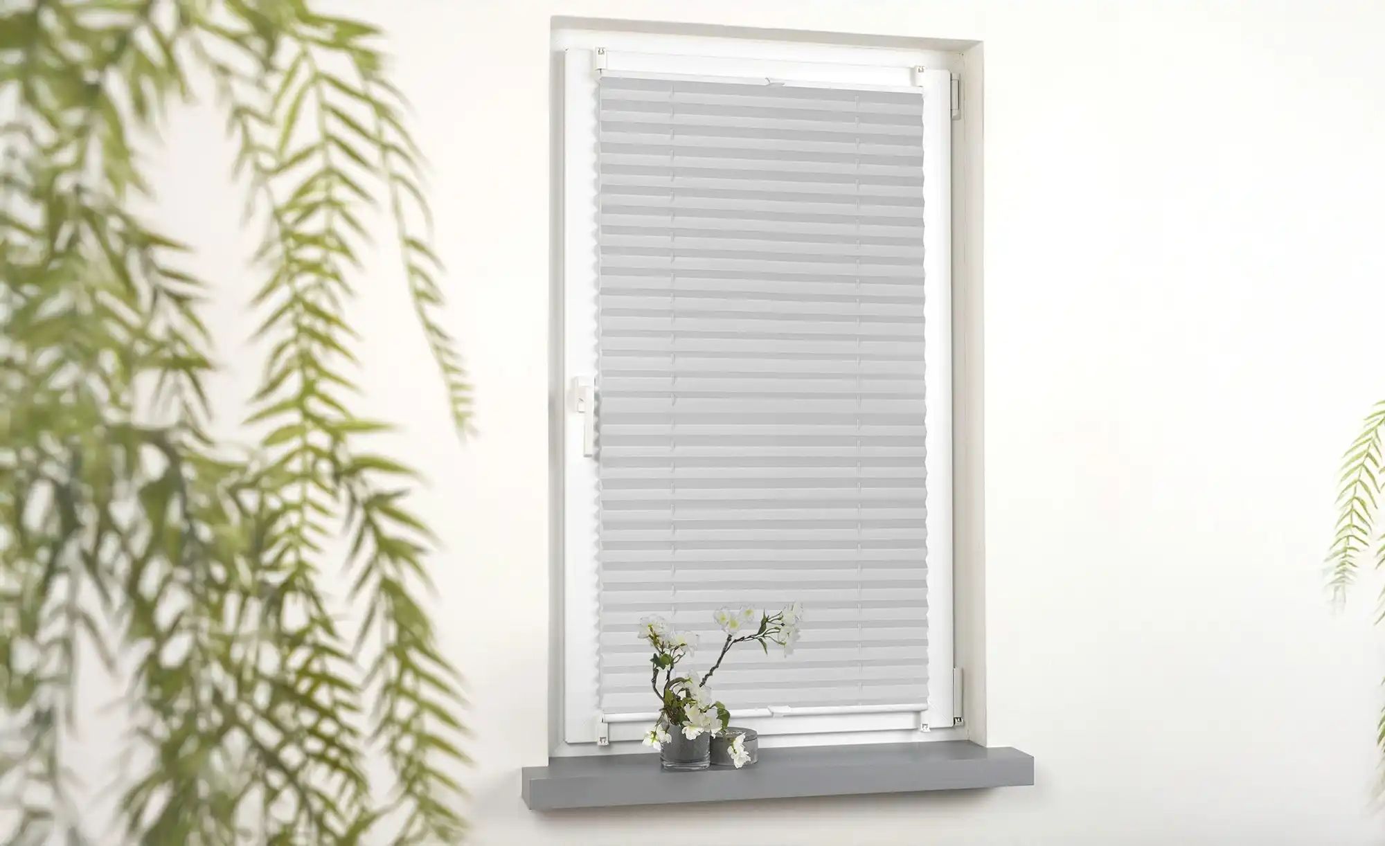 como Plissee  Uni ¦ grau ¦ Synthetische Materialien ¦ Maße (cm): B: 40 Gard günstig online kaufen