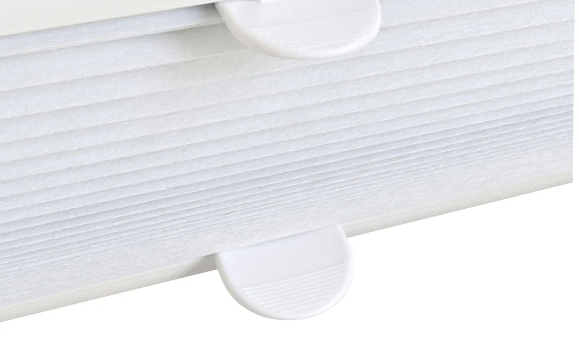 como Plissee  Wabe ¦ weiß ¦ Synthetische Materialien ¦ Maße (cm): B: 40 Gar günstig online kaufen