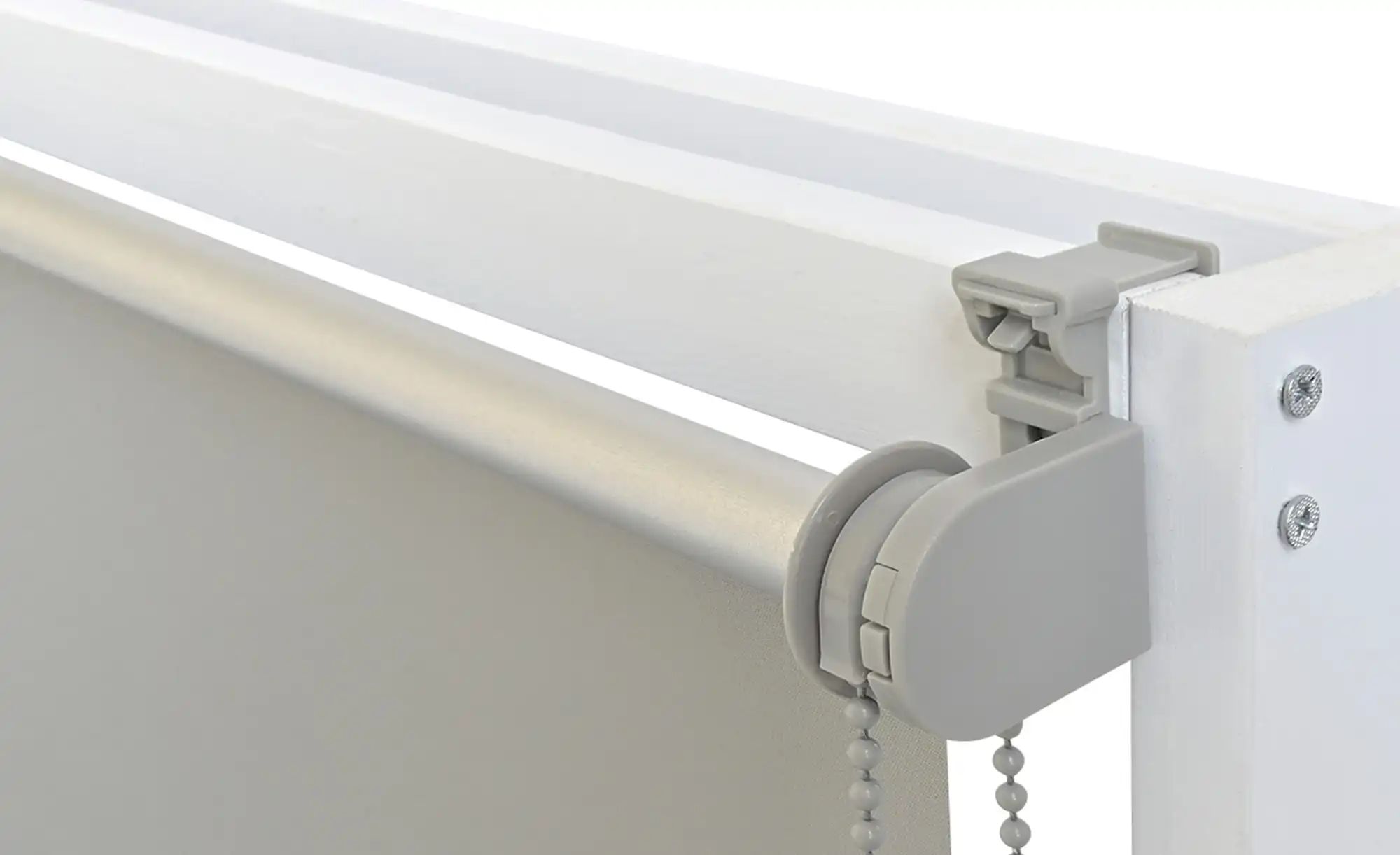 como Seitenzugrollo  Mini Rollo ¦ silber ¦ Synthetische Materialien ¦ Maße günstig online kaufen