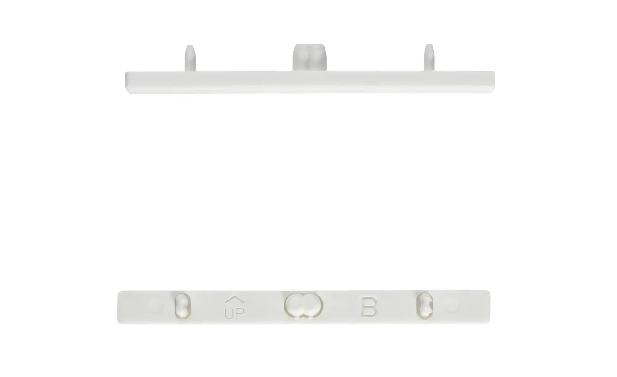 Mydeco Endkappen Level 3-Lauf   ¦ weiß ¦ Kunststoff ¦ Maße (cm): B: 1 H: 0, günstig online kaufen