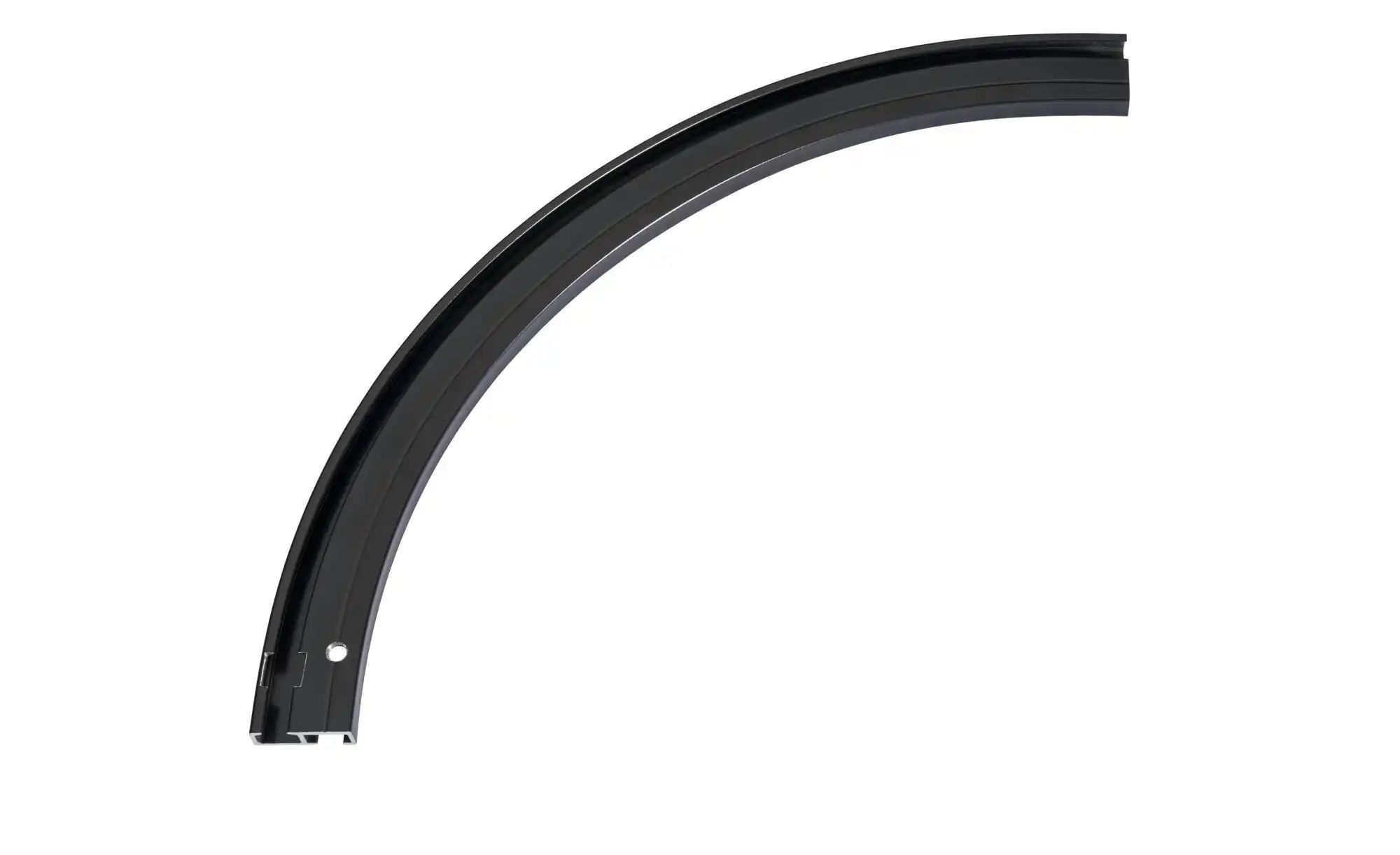 Mydeco Rundbogen Level auskl. links   ¦ schwarz ¦ Aluminium ¦ Maße (cm): B: günstig online kaufen