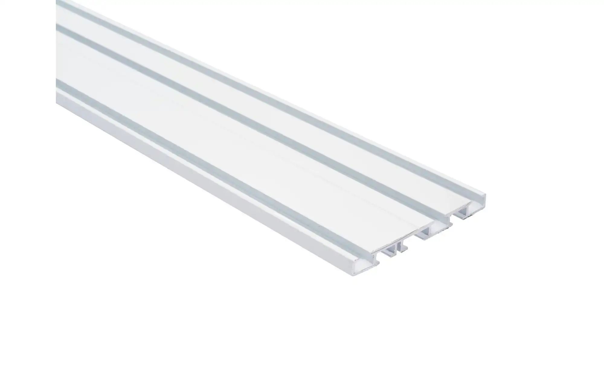 Mydeco Vorhangschiene Level 3-Lauf   ¦ weiß ¦ Aluminium ¦ Maße (cm): B: 7,7 günstig online kaufen