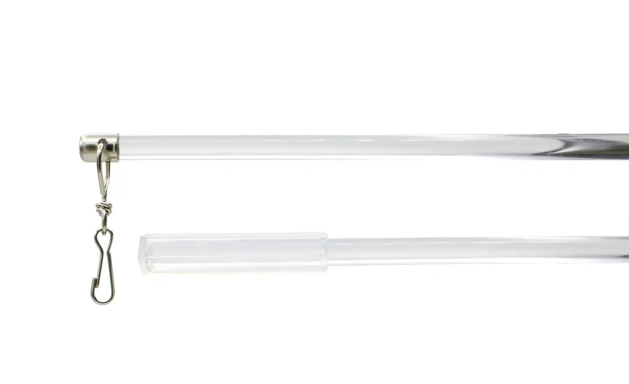 Mydeco Schleuderstab   ¦ weiß ¦ Kunststoff ¦ Maße (cm): B: 98 H: 1,2 Gardin günstig online kaufen