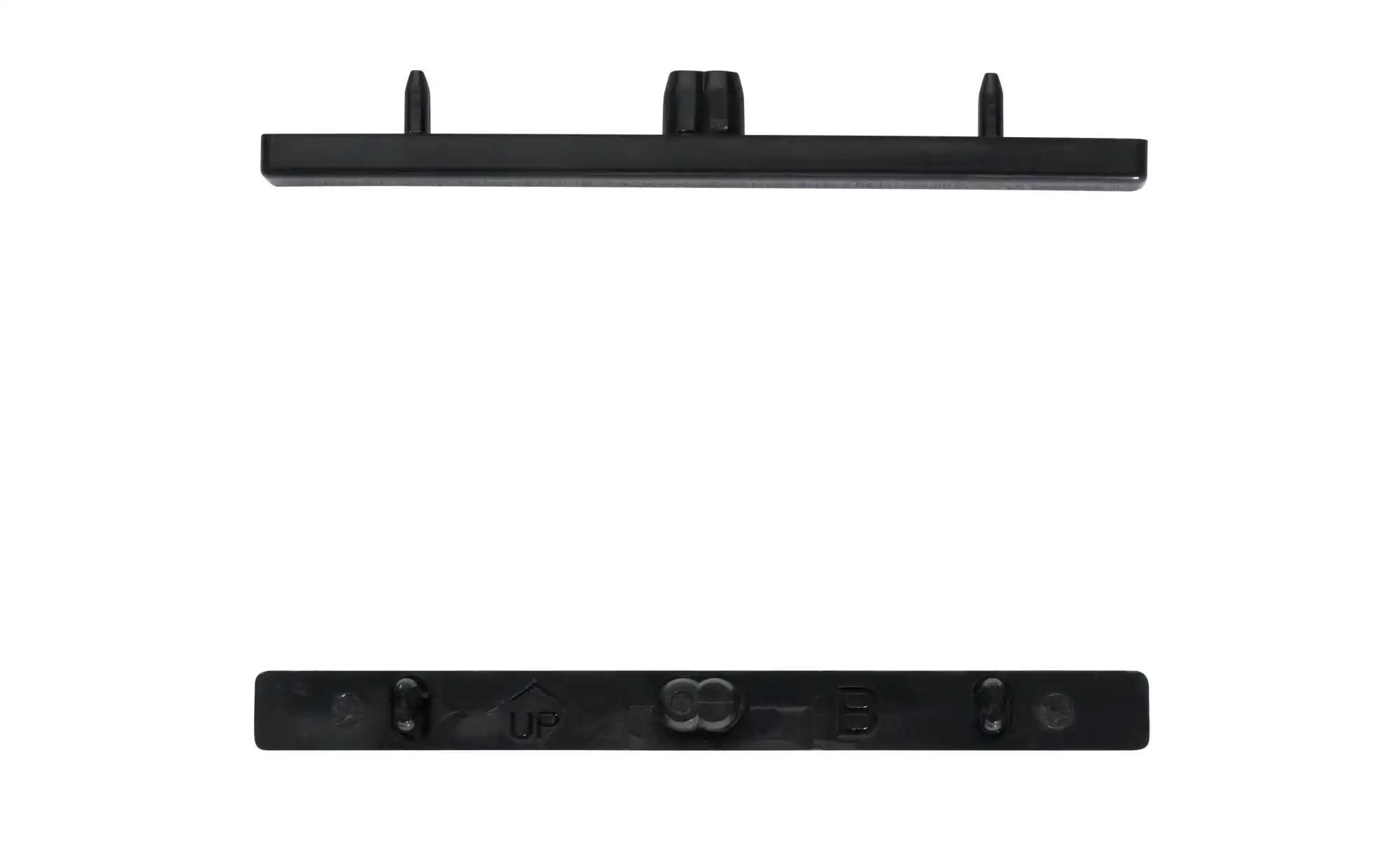 Mydeco Endkappen Level 3-Lauf   ¦ schwarz ¦ Kunststoff ¦ Maße (cm): B: 1 H: günstig online kaufen