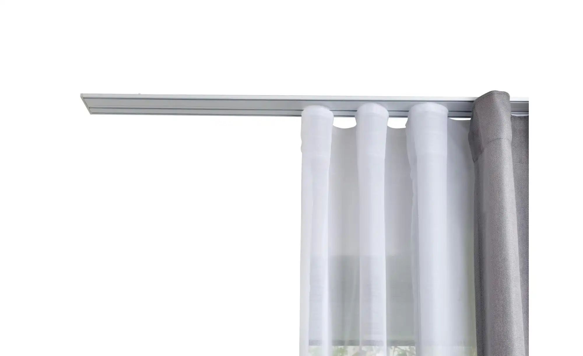 Thumbnail - Mydeco Vorhangschiene Level 3-Lauf ¦ weiß ¦ Aluminium ¦ Maße (cm): B: 7,7 H: 0,7 Gardinen & Rollos > Gardinenstangen &...