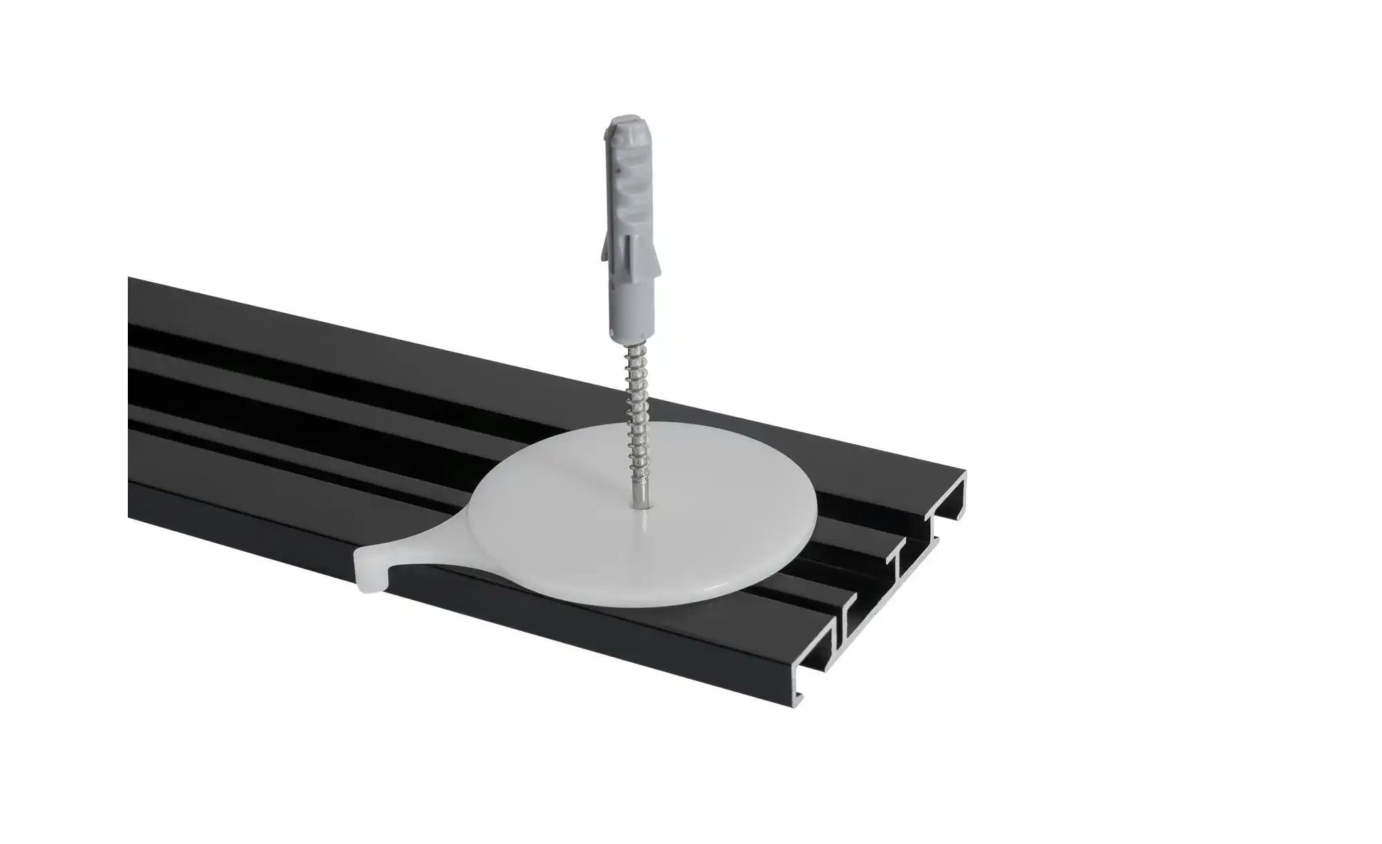 Thumbnail - Mydeco Deckenträger Level 2-Lauf   ¦ weiß ¦ Kunststoff ¦ Maße (cm): B: 6,2 H: 0,2 Gardinen & Rollos > Gardinenstangen & ...