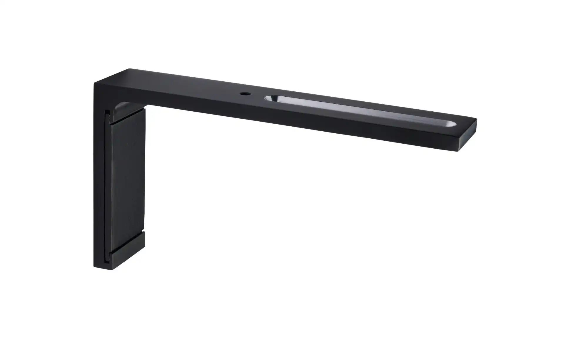 Mydeco Universal Wandträger Level ¦ schwarz ¦ Stahl ¦ Maße (cm): B: 11,5 H: 12,2 Heimtextilien > Gardinen & Rollos > Gardinenstangen & Zubehör - Höffner