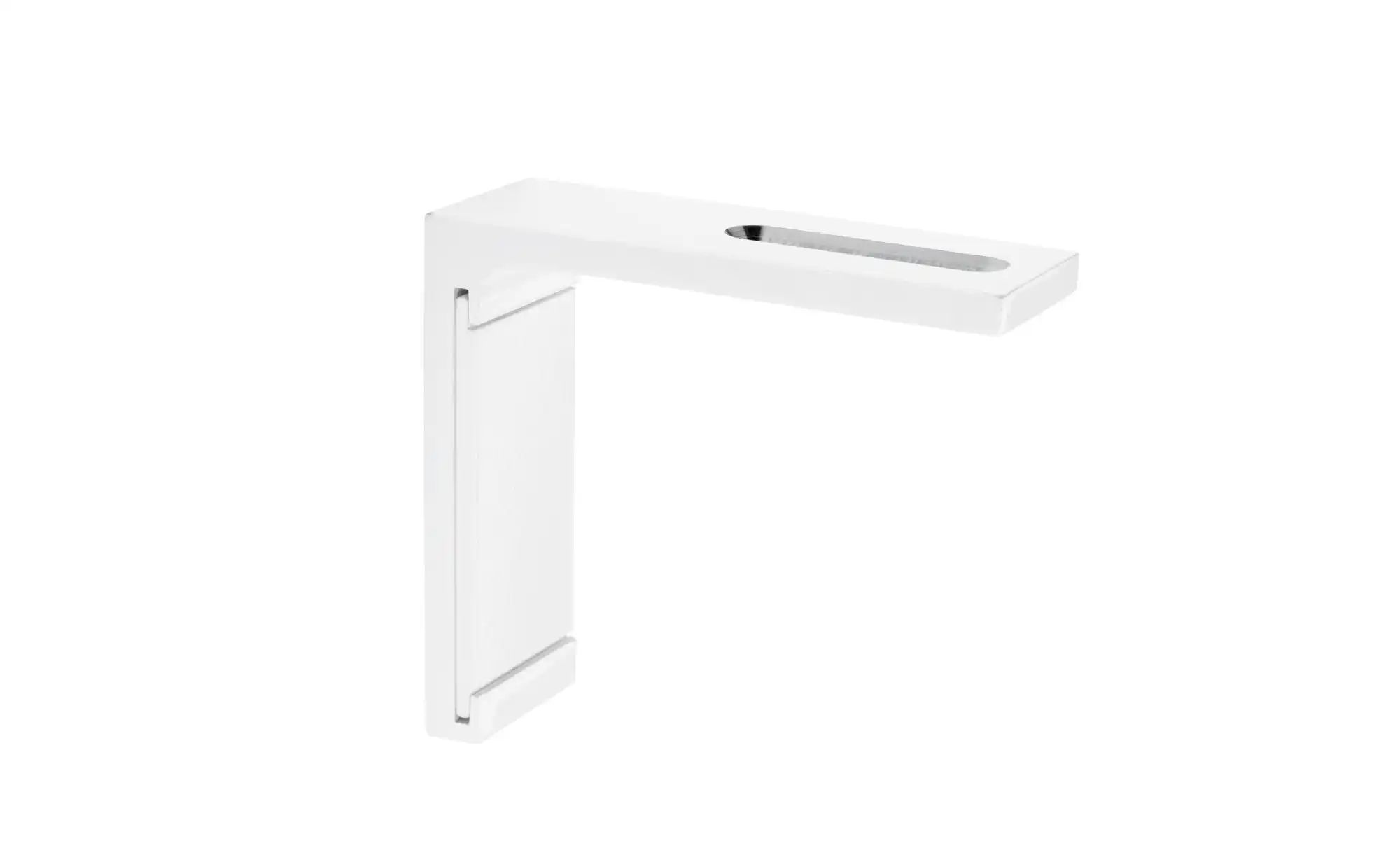 Mydeco Universal Wandträger Level ¦ weiß ¦ Stahl ¦ Maße (cm): B: 6,5 H: 7,1 Heimtextilien > Gardinen & Rollos > Gardinenstangen & Zubehör - Höffner