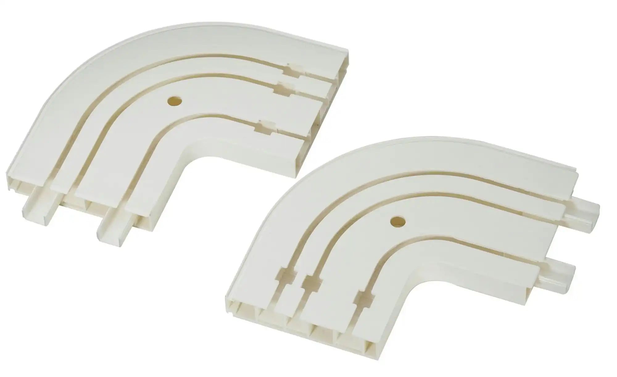 Mydeco VHS Rundbogen 3-Lauf   ¦ weiß ¦ Kunststoff ¦ Maße (cm): B: 17 H: 1,7 günstig online kaufen