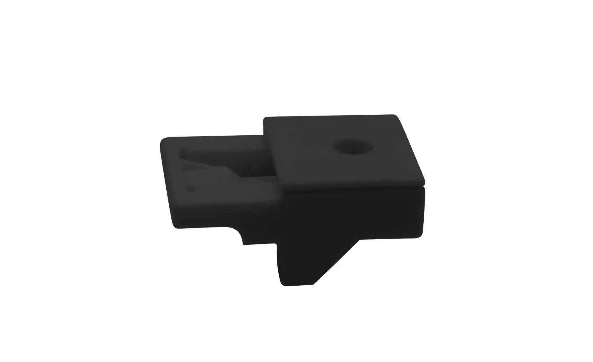 Mydeco Deckenträger smart 1-Lauf   ¦ schwarz ¦ Kunststoff ¦ Maße (cm): B: 2 günstig online kaufen