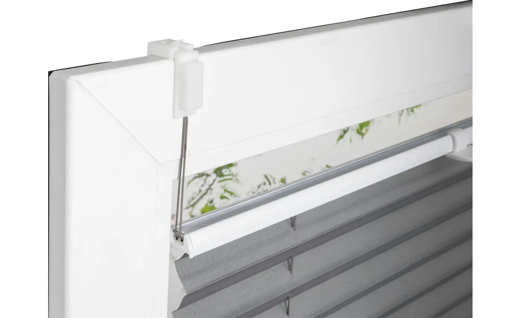 Mydeco Klemmfixplissee   ¦ grau ¦ Synthetische Materialien ¦ Maße (cm): B: günstig online kaufen