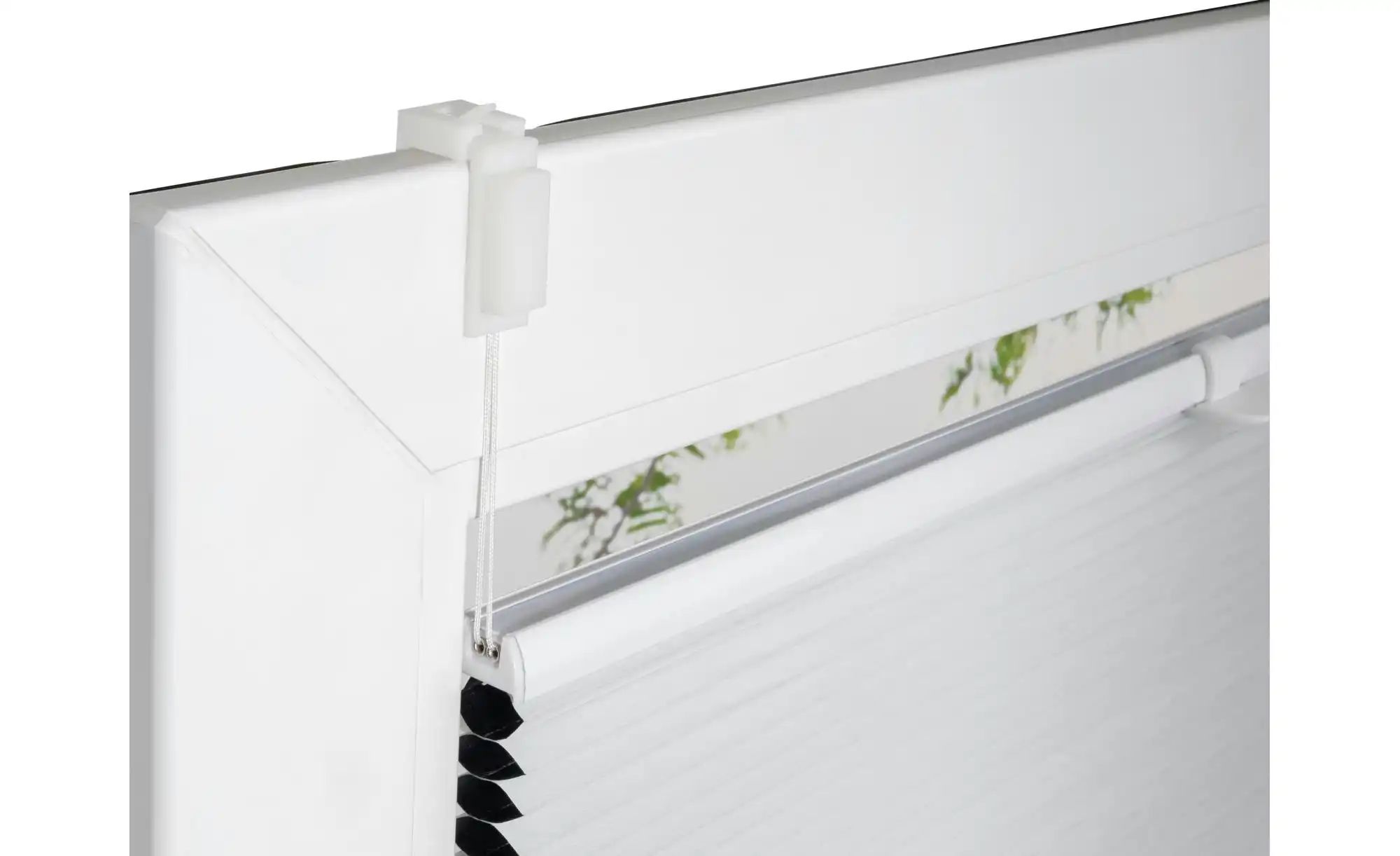 Mydeco Klemmfixplissee   ¦ weiß ¦ Synthetische Materialien ¦ Maße (cm): B: günstig online kaufen