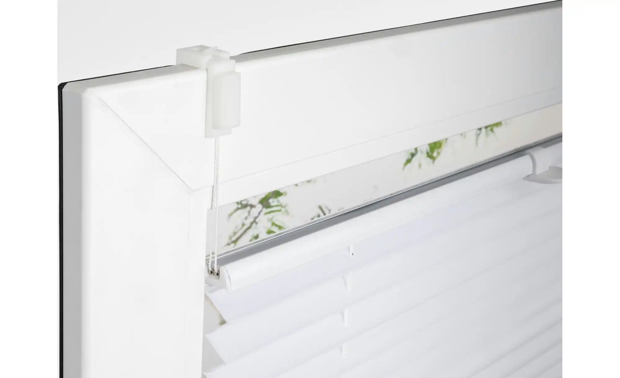 Mydeco Klemmfixplissee   ¦ weiß ¦ Synthetische Materialien ¦ Maße (cm): B: günstig online kaufen