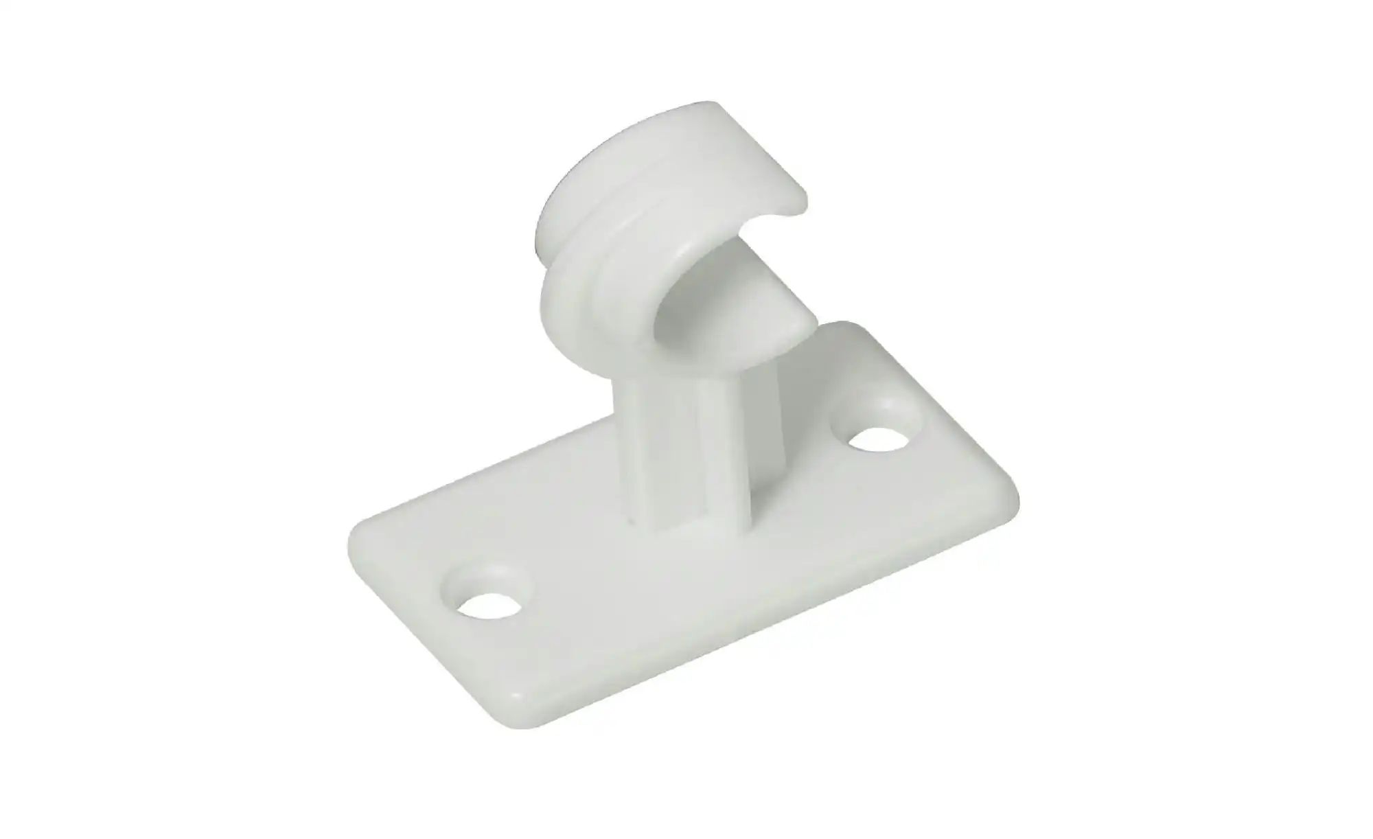 Mydeco Caféhausstange Träger    weiß  Aluminium  Maße (cm): B: 3,2 H: 3,2 | 04040255602464