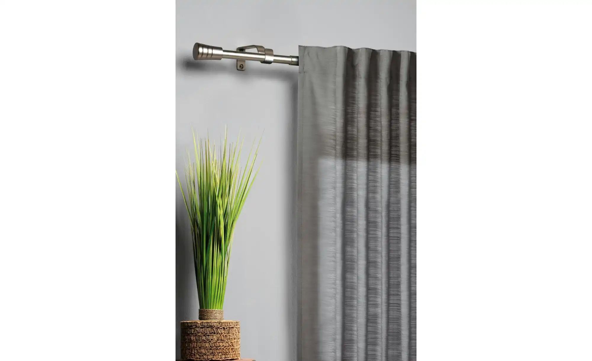 Mydeco Teleskopgarnitur rillmino   ¦ silber ¦ Stahl ¦ Maße (cm): B: 9,7 H: günstig online kaufen