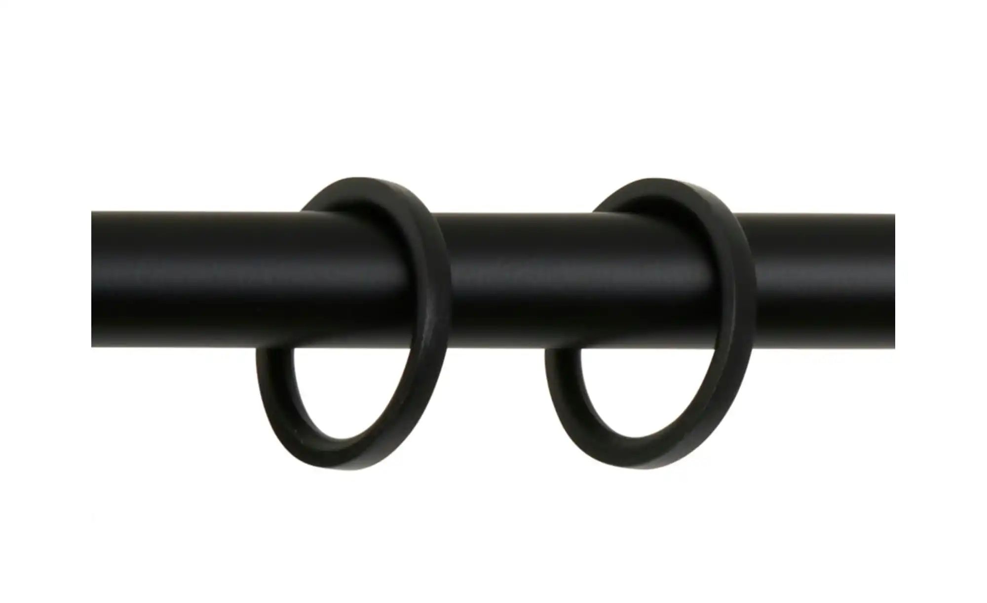 Mydeco Teleskopgarnitur rillcube   ¦ schwarz ¦ Stahl ¦ Maße (cm): B: 2,5 H: günstig online kaufen