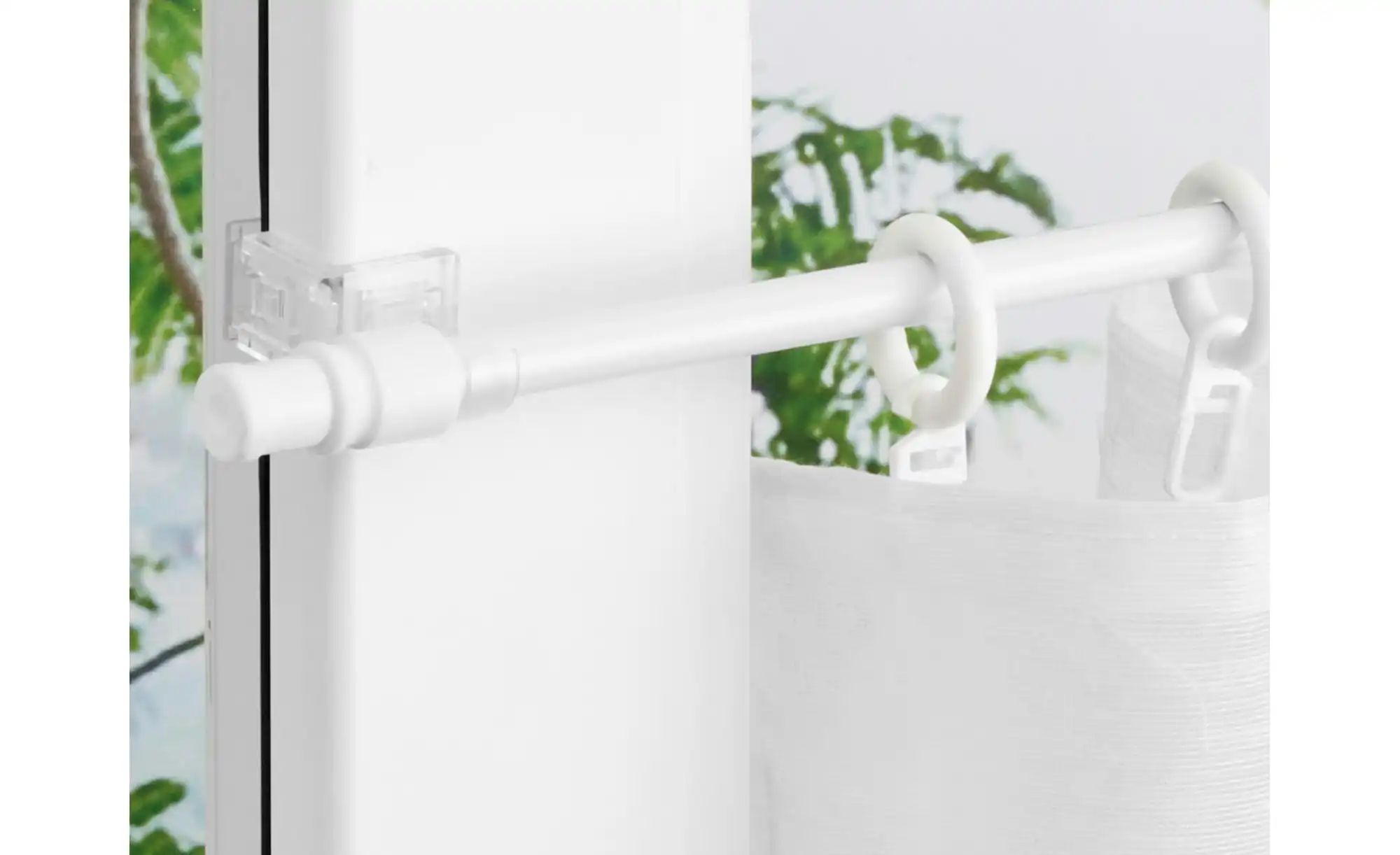 Mydeco Caféhausstange aura   ¦ weiß ¦ Aluminium ¦ Maße (cm): B: 1,6 H: 3 Ga günstig online kaufen