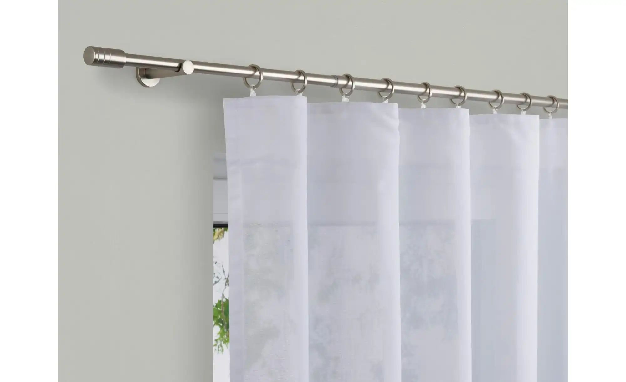 Mydeco Teleskopgarnitur rillcube   ¦ silber ¦ Stahl ¦ Maße (cm): B: 2,5 H: günstig online kaufen