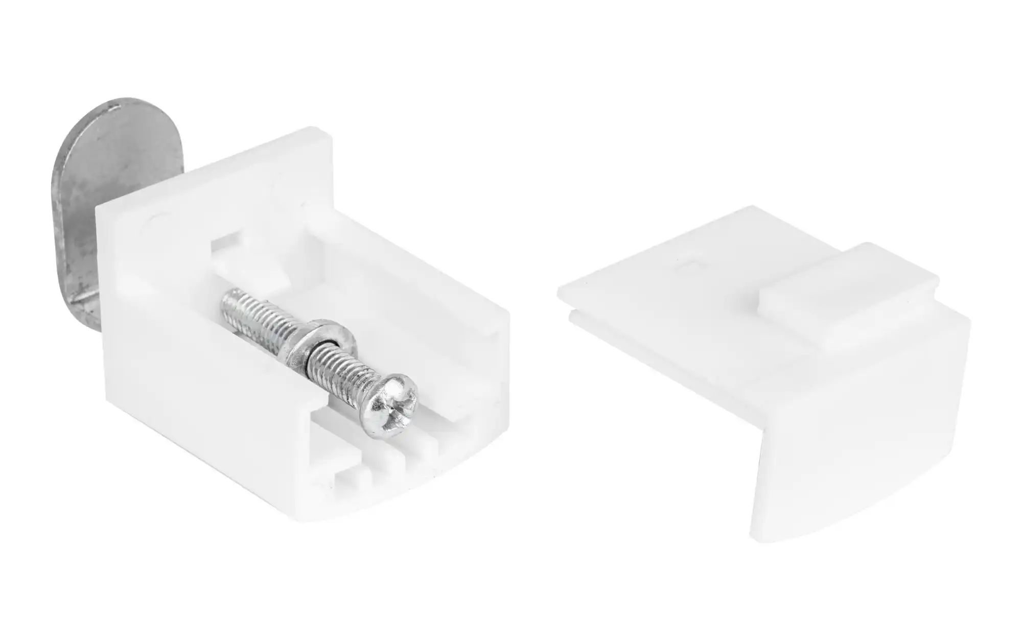 Mydeco Klemmträger   ¦ weiß ¦ Kunststoff ¦ Maße (cm): B: 3 H: 2,5 Gardinen günstig online kaufen