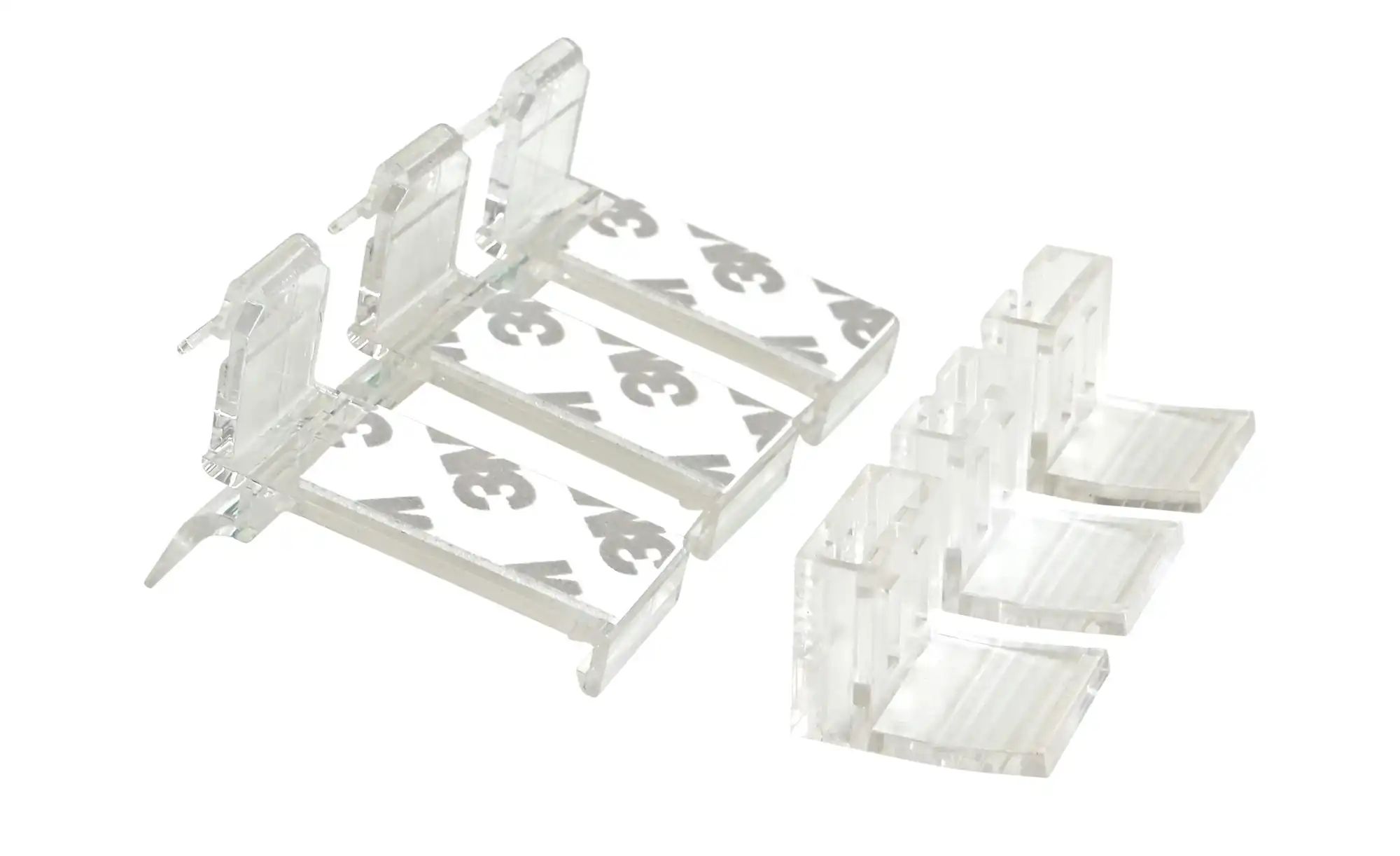 como Zubehör für Day- & Night-Rollos  Easy Fix ¦ transparent/klar ¦ Kunstst günstig online kaufen
