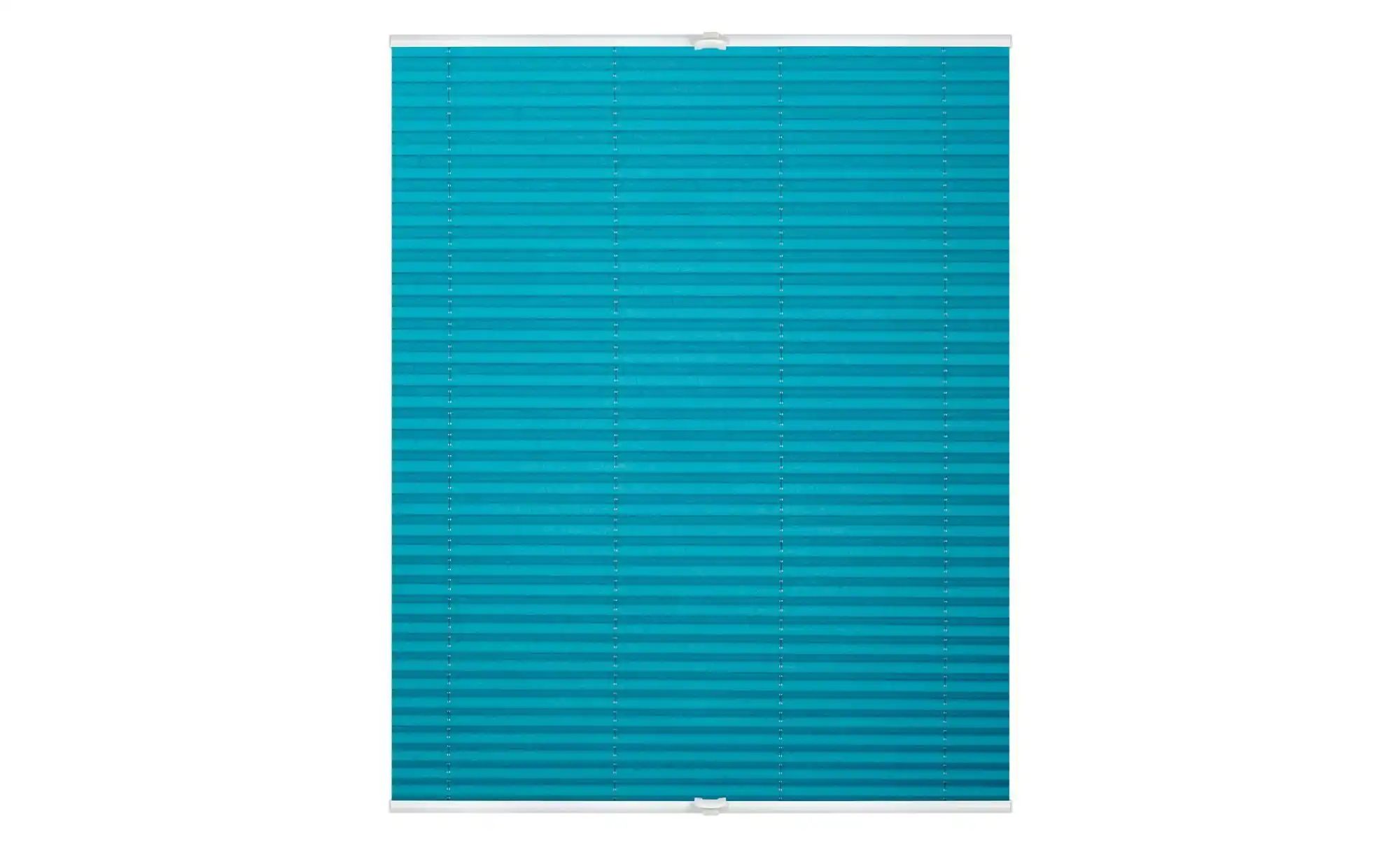 Lichtblick Plissee Klemmfix verspannt ¦ blau ¦ Synthetische Materialien ¦ Maße (cm): B: 110 H: 2 Heimtextilien > Gardinen & Rollos > Rollos & Jalousien - Höffner