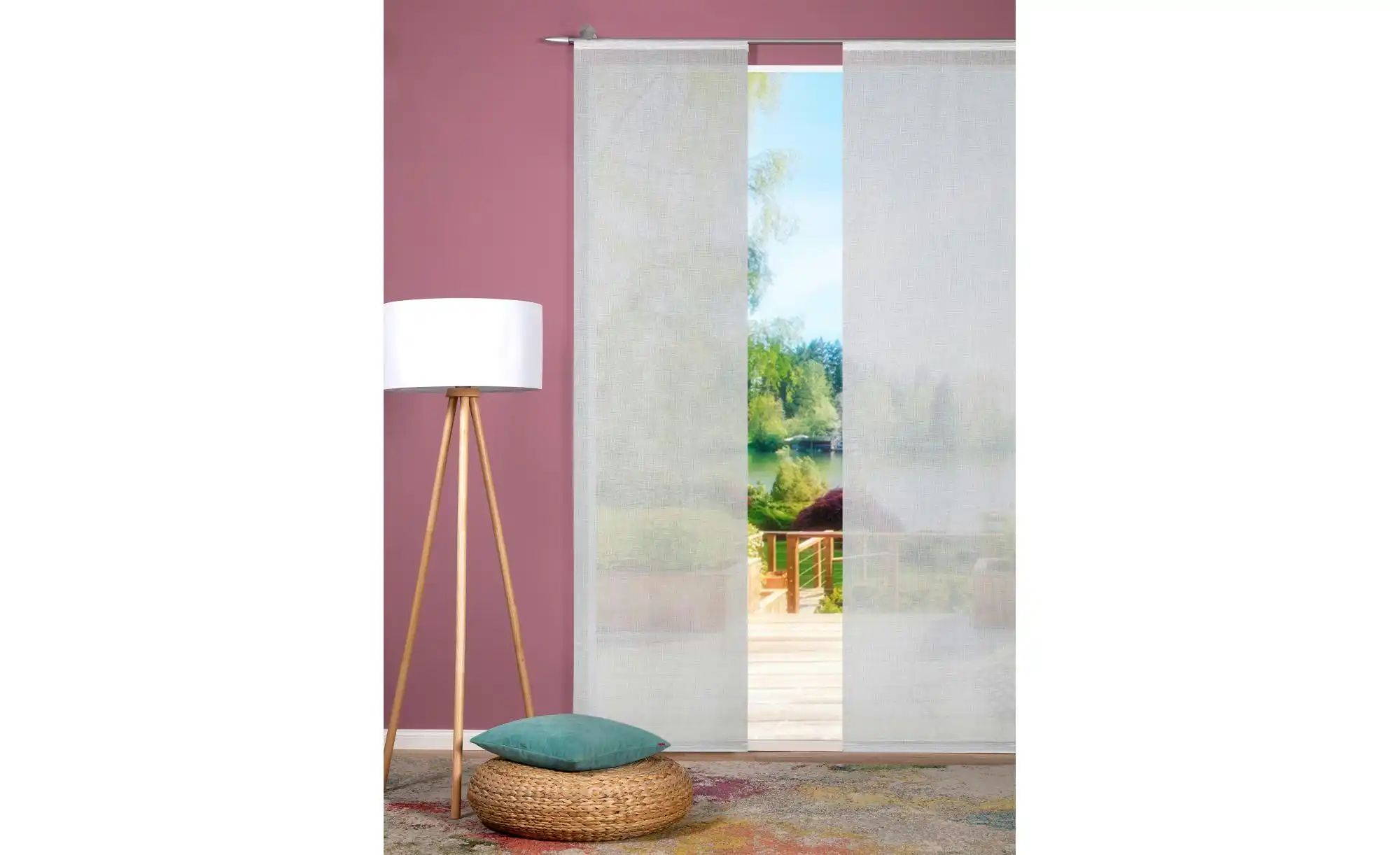 Thumbnail - Verdi Schiebevorhang ¦ grau ¦ Synthetik ¦ Maße (cm): B: 60 H: 245 Gardinen & Rollos > Gardinen & Vorhänge > Schiebegar...