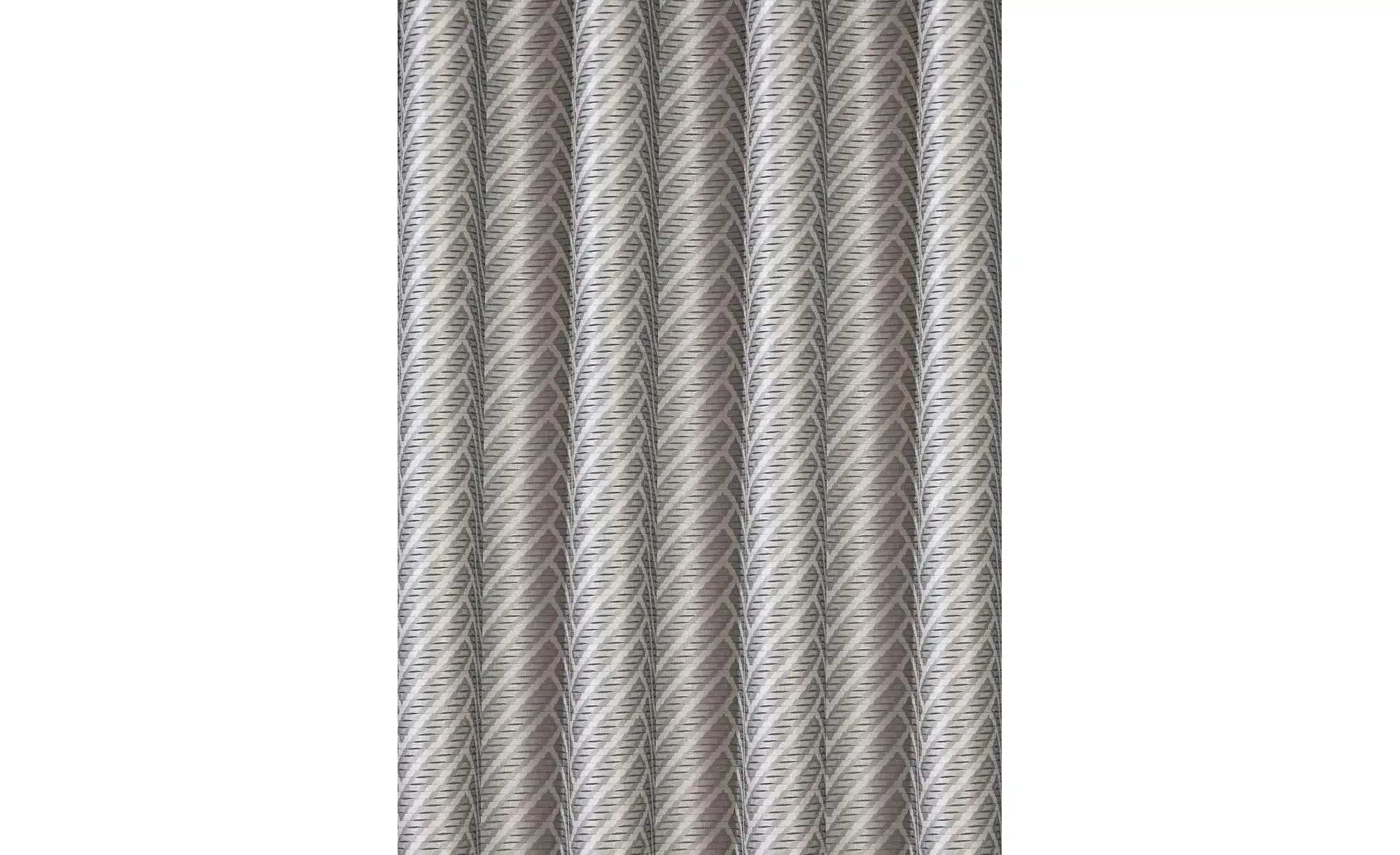 Verdi Ösenschal   ¦ grau ¦ Synthetik ¦ Maße (cm): B: 140 H: 245 Gardinen & günstig online kaufen