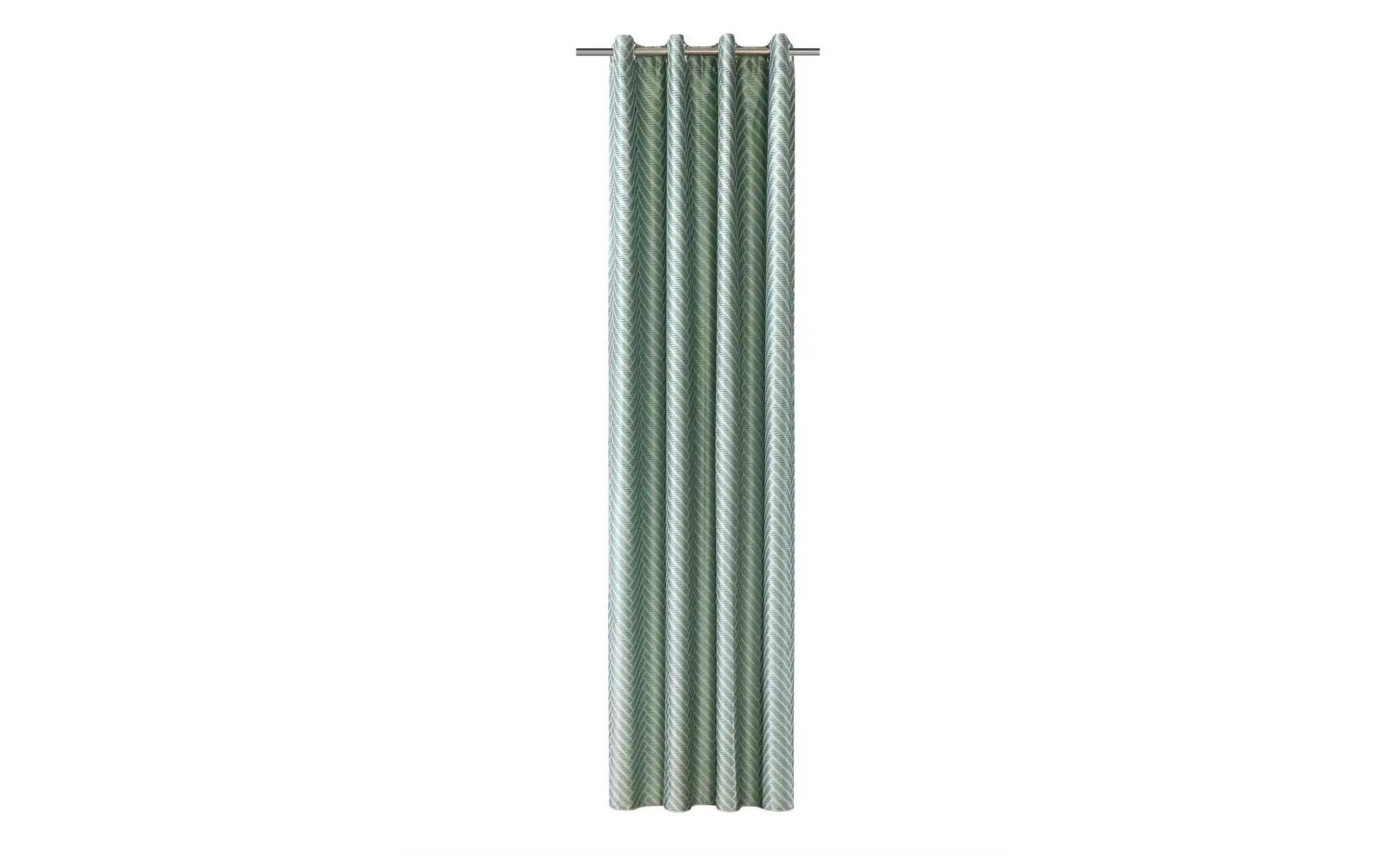 Verdi Ösenschal   ¦ türkis/petrol ¦ Synthetik ¦ Maße (cm): B: 140 H: 245 Ga günstig online kaufen