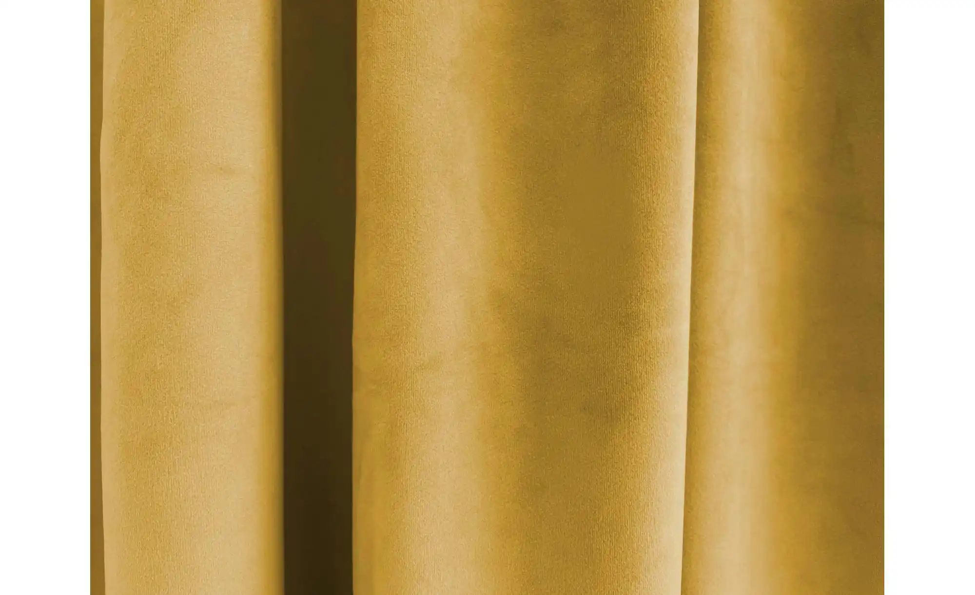 Schlaufenschal   ¦ gelb ¦ Maße (cm): B: 140 H: 1 Gardinen & Rollos > Gardin günstig online kaufen