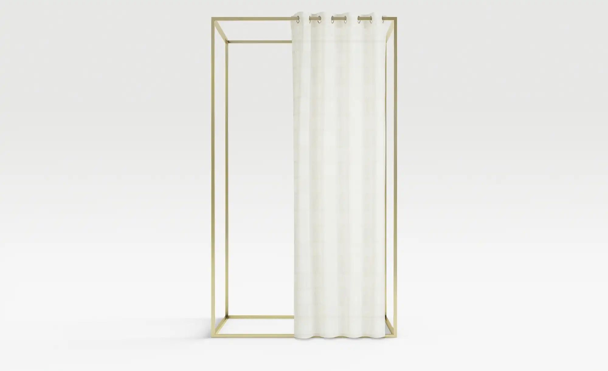 como Ösenschal   ¦ beige ¦ Synthetik ¦ Maße (cm): B: 135 Gardinen & Rollos günstig online kaufen