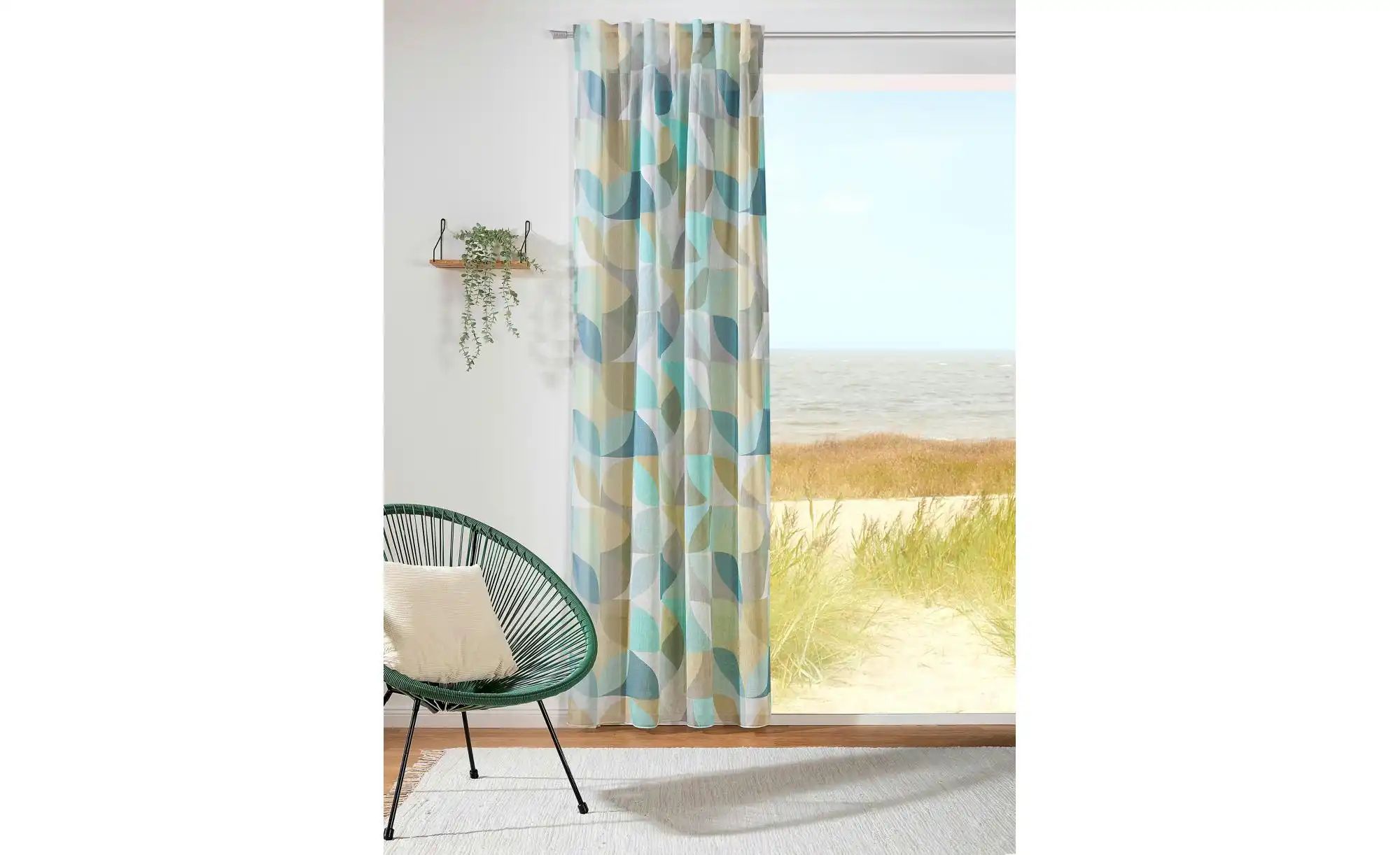 Thumbnail - Verdi Schlaufenbandschal ¦ mehrfarbig ¦ Synthetik ¦ Maße (cm): B: 140 Gardinen & Rollos > Gardinen & Vorhänge > Schlau...