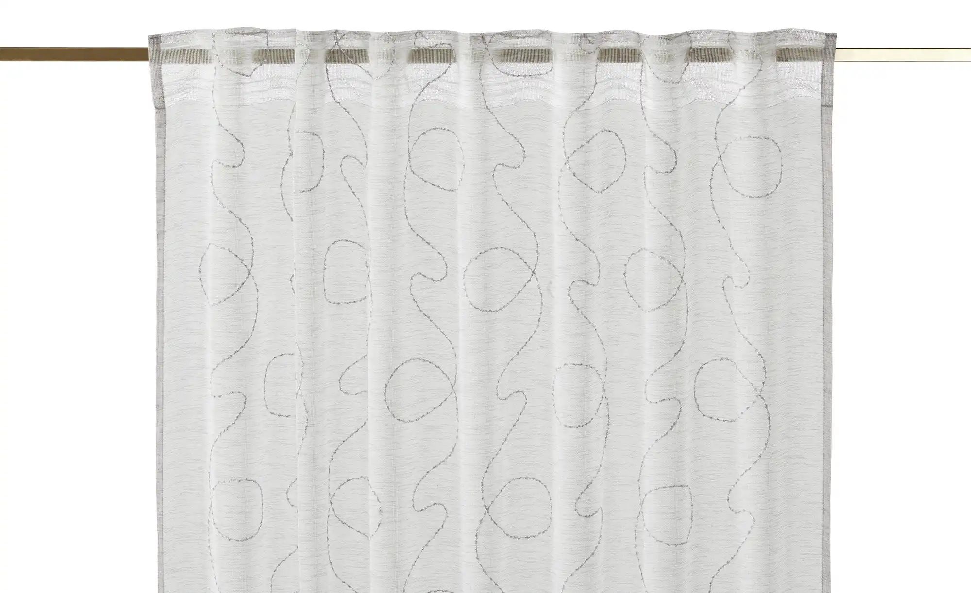 Thumbnail - como Schlaufenschal  Vera ¦ grau ¦ Synthetik ¦ Maße (cm): B: 140 H: 245 Gardinen & Rollos > Gardinen & Vorhänge > Schlau...