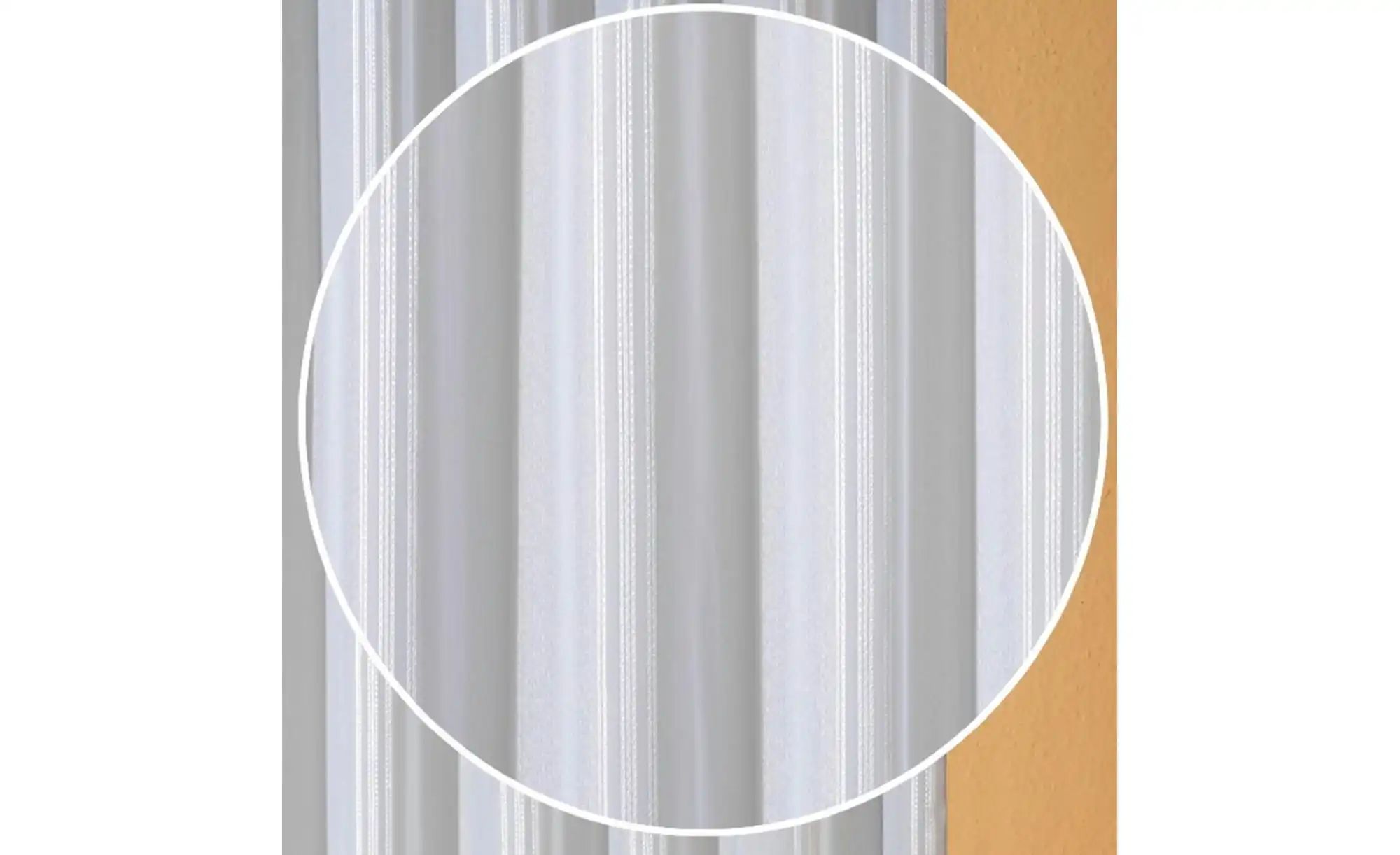 Thumbnail - Weckbrodt Halbtransparenter Sablé ¦ weiß ¦ Synthetik ¦ Maße (cm): B: 1 H: 160 Gardinen & Rollos > Gardinen & Vorhänge ...