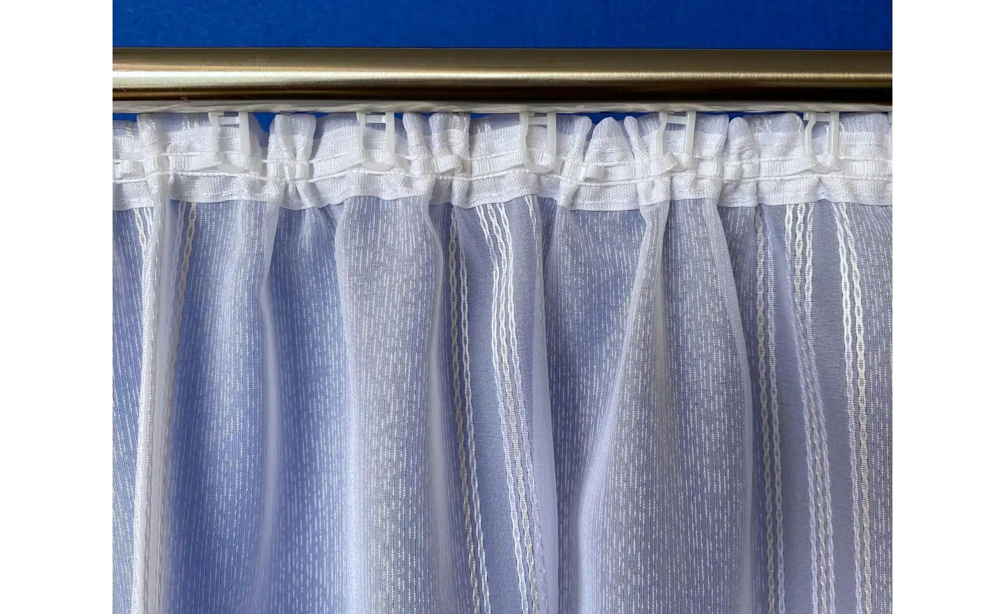 Thumbnail - Weckbrodt Halbtransparenter Sablé ¦ weiß ¦ Synthetik ¦ Maße (cm): B: 1 H: 160 Gardinen & Rollos > Gardinen & Vorhänge ...