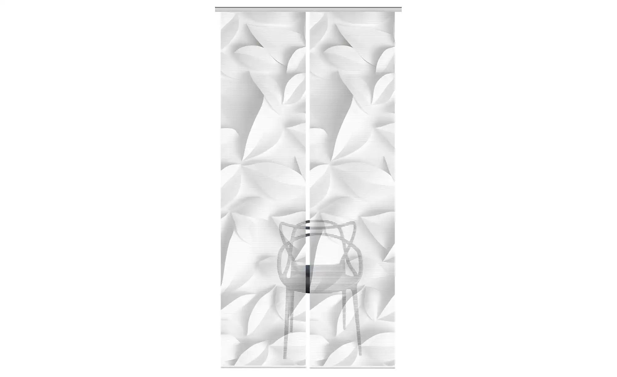 Thumbnail - VISION S Schiebevorhang ¦ grau ¦ Synthetik ¦ Maße (cm): B: 60 H: 260 Gardinen & Rollos > Gardinen & Vorhänge > Schiebe...