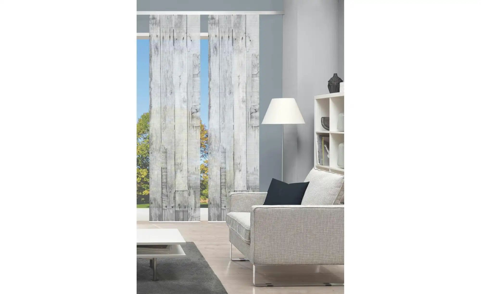 Vision Schiebegardine "FLYNN" Paneelwagen 2 Stk. tlg. SET,SCHIEBEVORHANG,BA günstig online kaufen