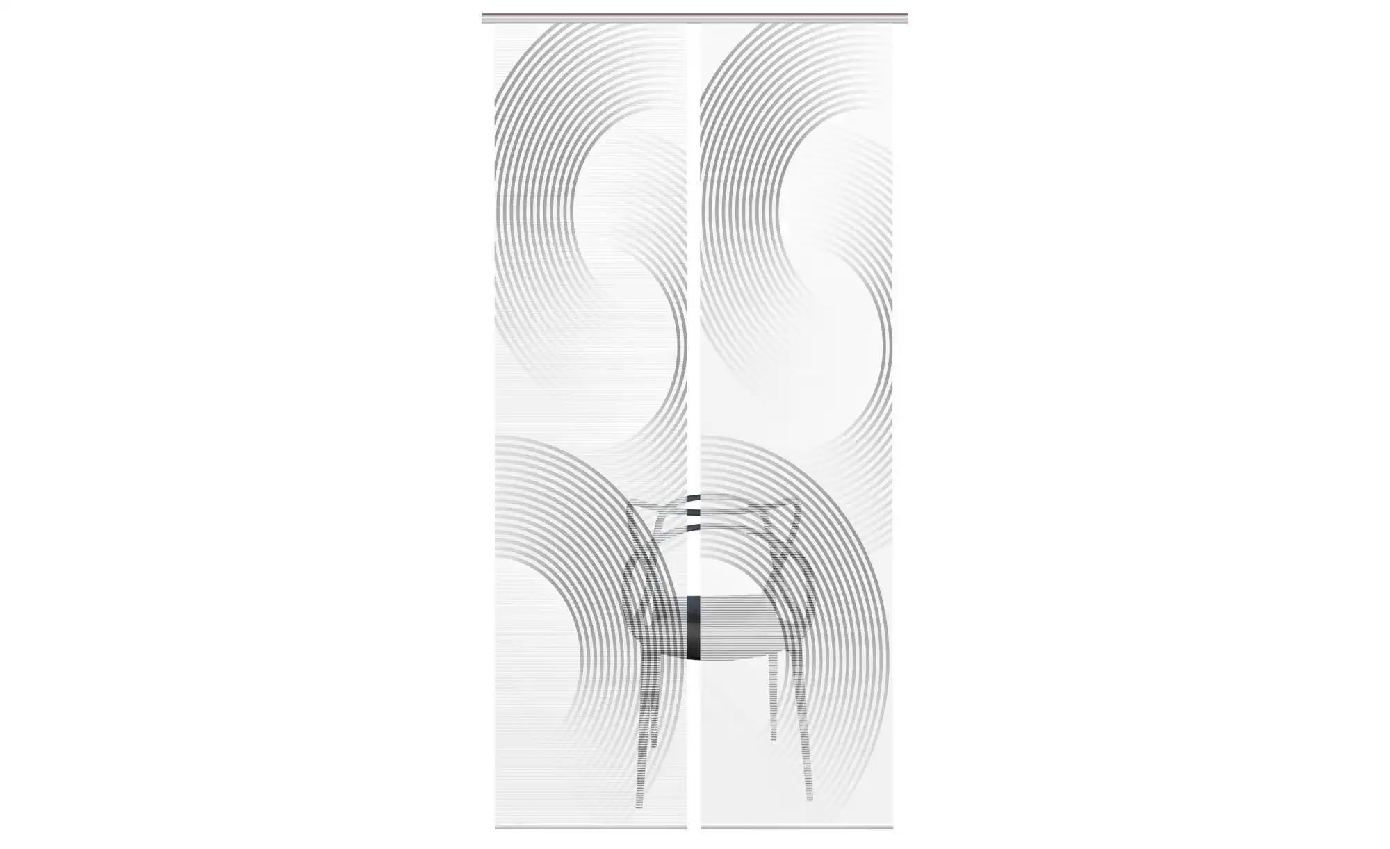 Thumbnail - VISION S Schiebevorhang   ¦ grau ¦ Synthetik ¦ Maße (cm): B: 60 H: 260 Gardinen & Rollos > Gardinen & Vorhänge > Schiebe...