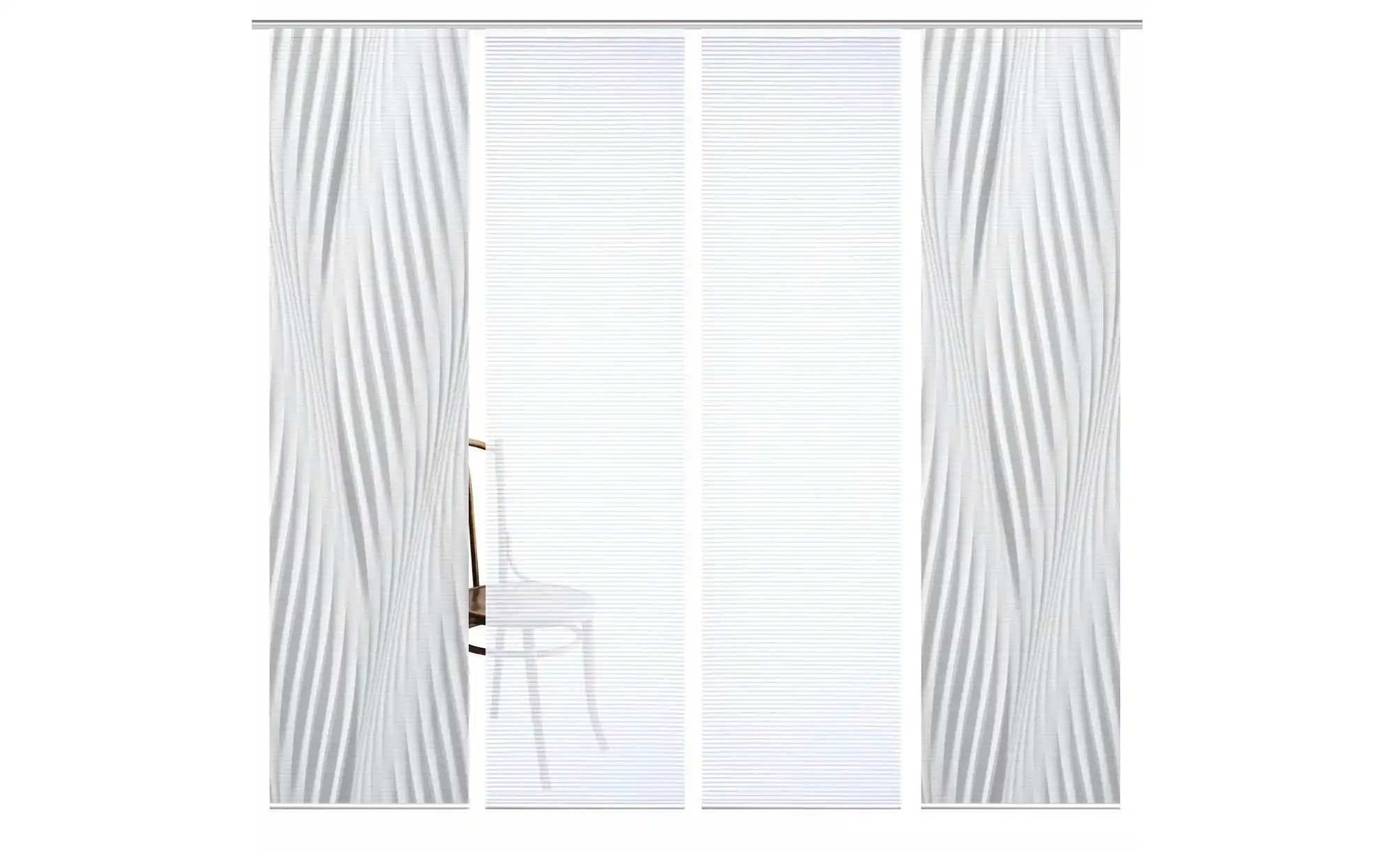 HOME in green Schiebegardine "NEVOLA" Paneelwagen 4 Stk. tlg. SET DIGITALDR günstig online kaufen