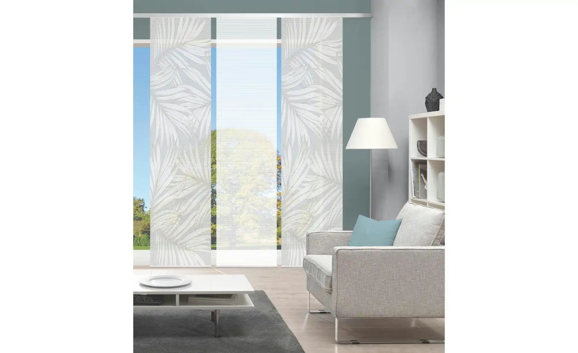 Thumbnail - VISION S Schiebevorhang ¦ braun ¦ Synthetik ¦ Maße (cm): B: 60 H: 260 Gardinen & Rollos > Gardinen & Vorhänge > Schieb...