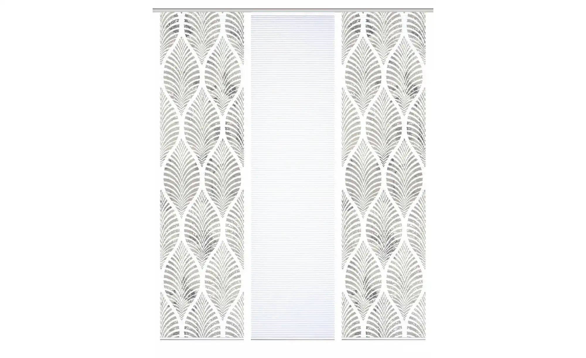 HOME in green Schiebegardine "VIDARO" Paneelwagen 3 Stk. tlg. SET DIGITALDR günstig online kaufen