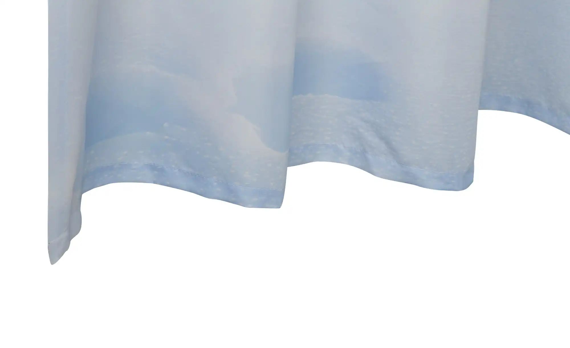 Thumbnail - como Vorhang Winterlandschaft ¦ blau ¦ Synthetik ¦ Maße (cm): B: 140 Weihnachten - Höffner