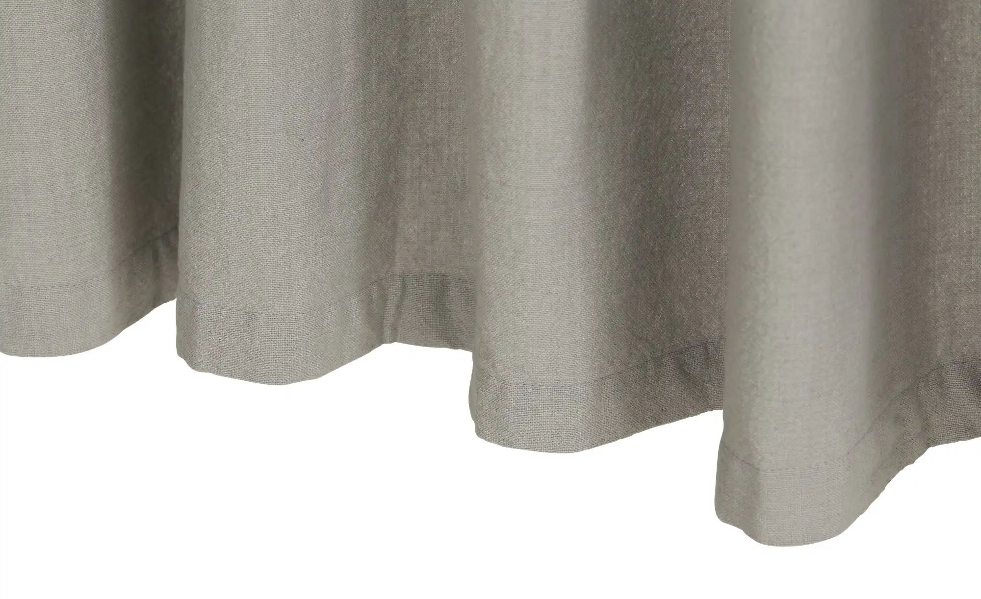 Como Green Vorhang  Cora ¦ grau ¦ Baumwolle ¦ Maße (cm): B: 140 Gardinen & günstig online kaufen