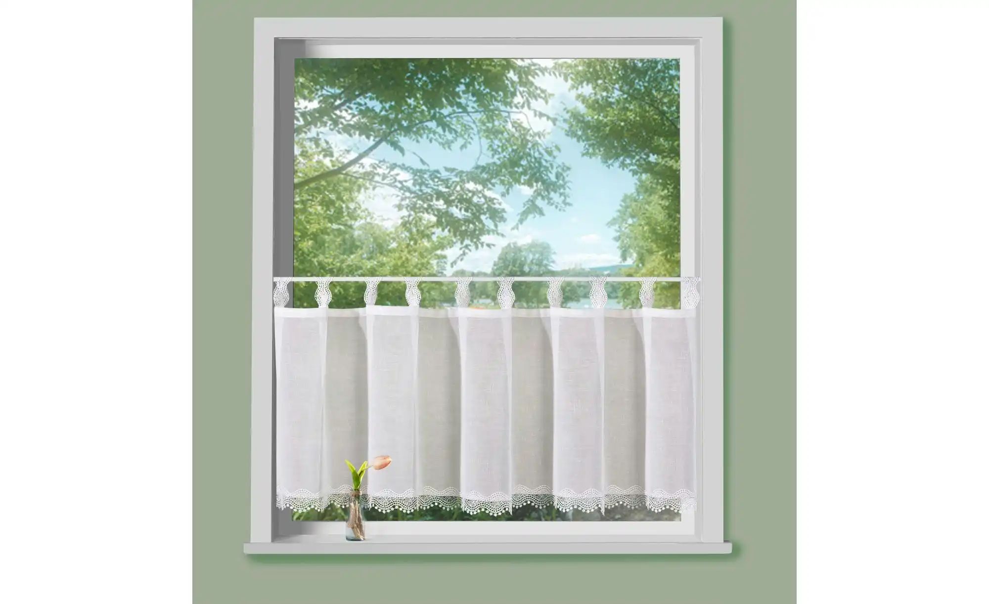 Verdi Fertigpanneaux   ¦ creme ¦ Synthetik ¦ Maße (cm): B: 140 H: 45 Gardin günstig online kaufen