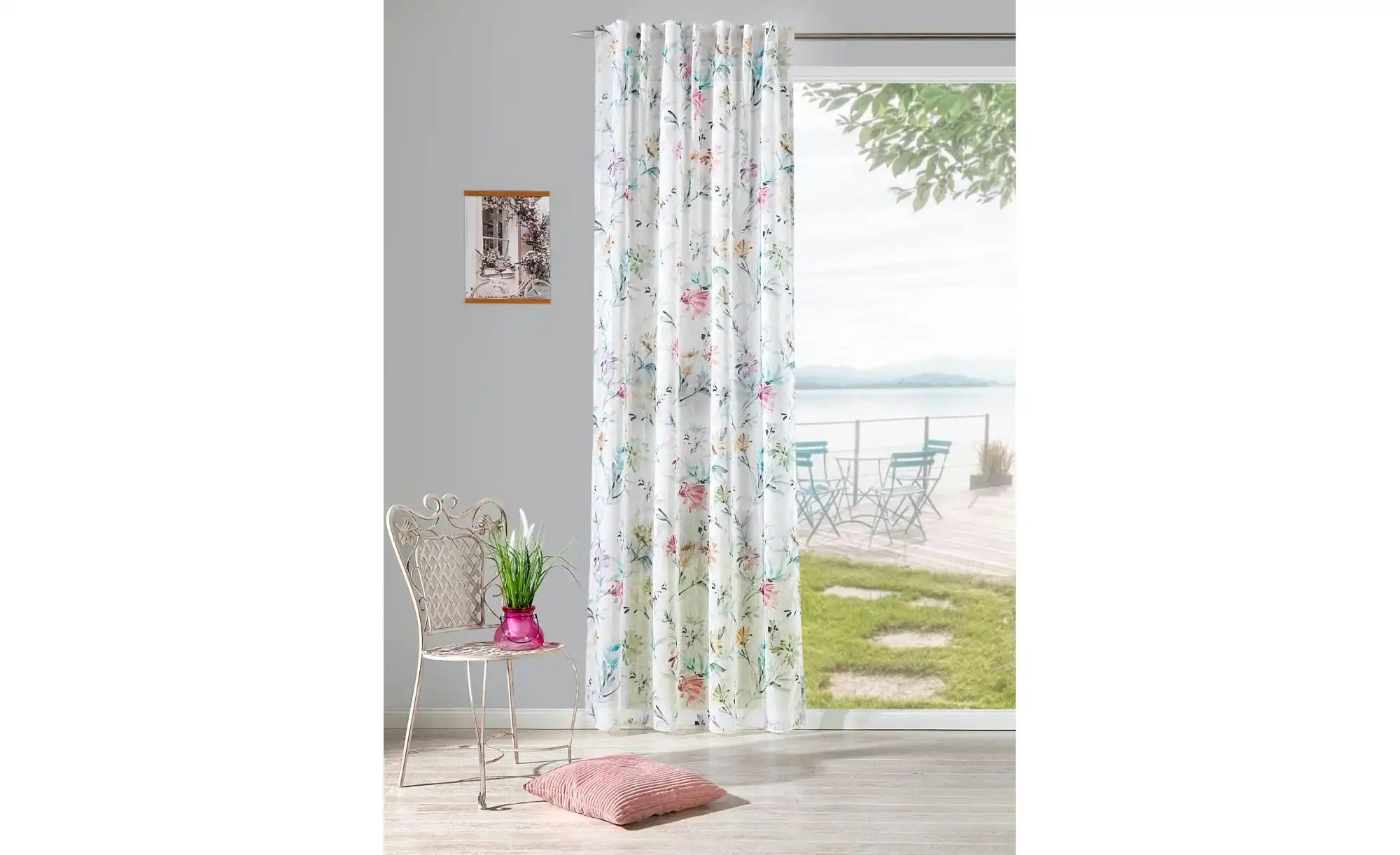 Verdi Schlaufenbandschal   ¦ mehrfarbig ¦ Synthetik ¦ Maße (cm): B: 140 H: günstig online kaufen