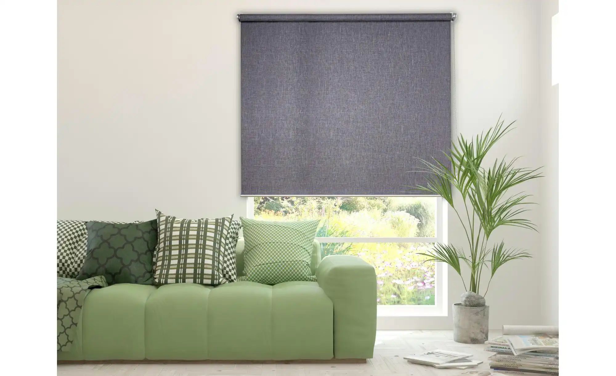 Thumbnail - Mydeco Klemmfixrollo ¦ grau ¦ Synthetische Materialien ¦ Maße (cm): B: 100 H: 250 Gardinen & Rollos > Rollos & Jalousi...