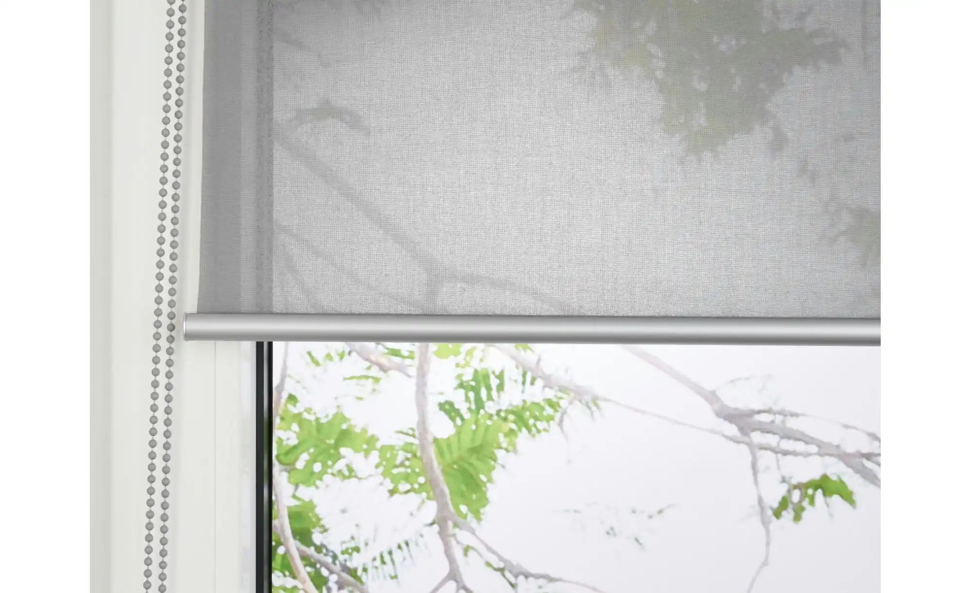 Mydeco Klemmfixrollo   ¦ grau ¦ Synthetische Materialien Ø: 2 Gardinen & Ro günstig online kaufen